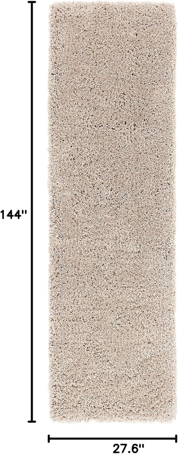 image:imageSAFAVIEH Classic Shag Collection Area Rug 5 x 8 Lime Handmade 175inch Thick Ideal for High Traffic Areas in Living Room Bedroom SG240BTaupe