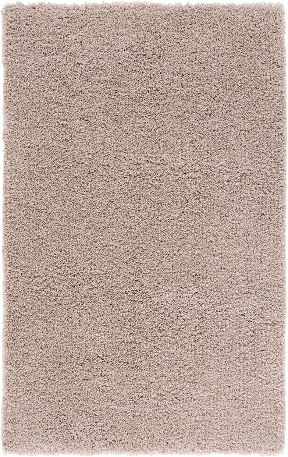 image:imageSAFAVIEH Classic Shag Collection Area Rug 5 x 8 Lime Handmade 175inch Thick Ideal for High Traffic Areas in Living Room Bedroom SG240BTaupe