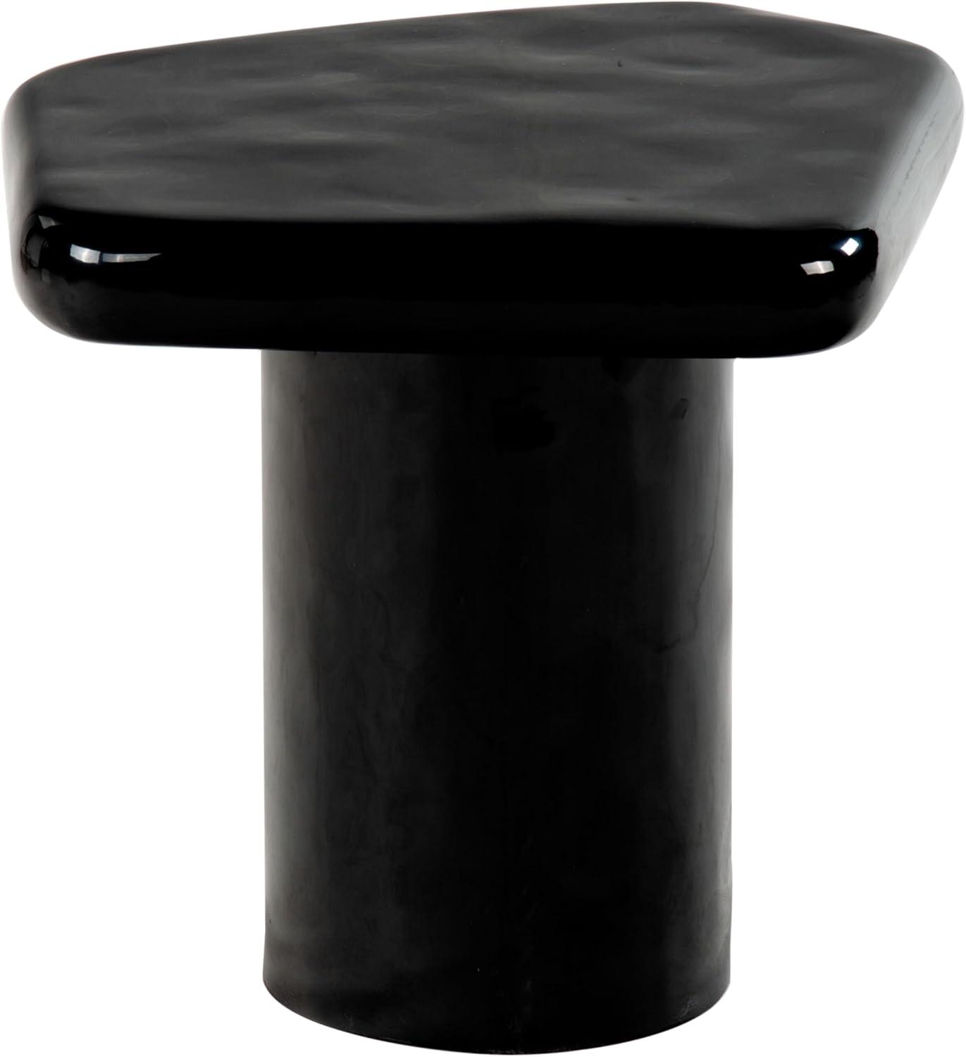 image:imageSAFAVIEH Couture Collection Rhianna White Concrete Accent Table Sculptural Side Table Modern Design SFV2608ABlack