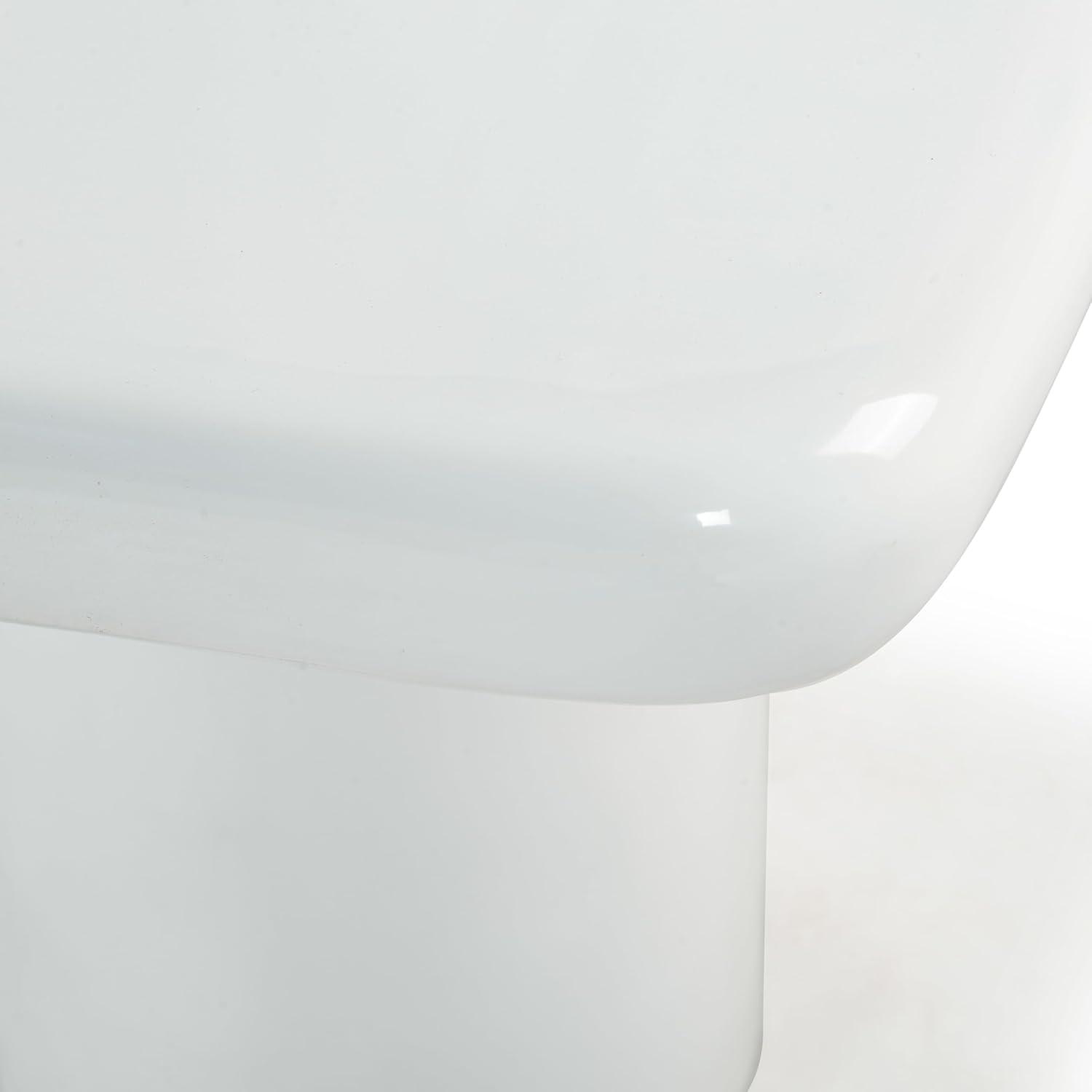image:imageSAFAVIEH Couture Collection Rhianna White Concrete Accent Table Sculptural Side Table Modern Design SFV2608AWhite