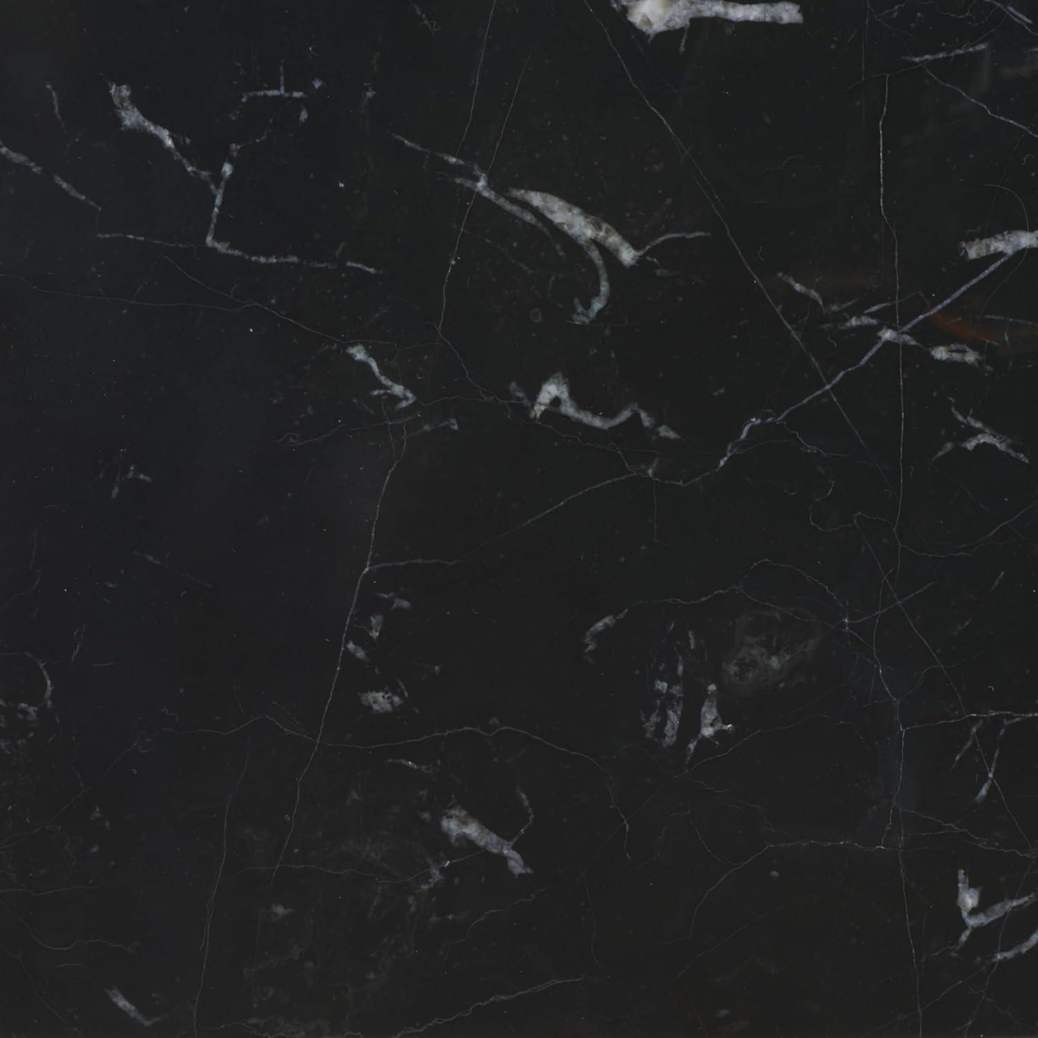 image:imageSAFAVIEH Couture Collection Debbie WhiteBrass Square Metal Accent Table Fully AssembledBrassBlack