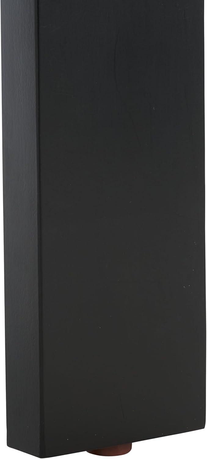 image:imageSAFAVIEH Couture Collection Nikole Natural Brown Rectangle Accent TableBlack