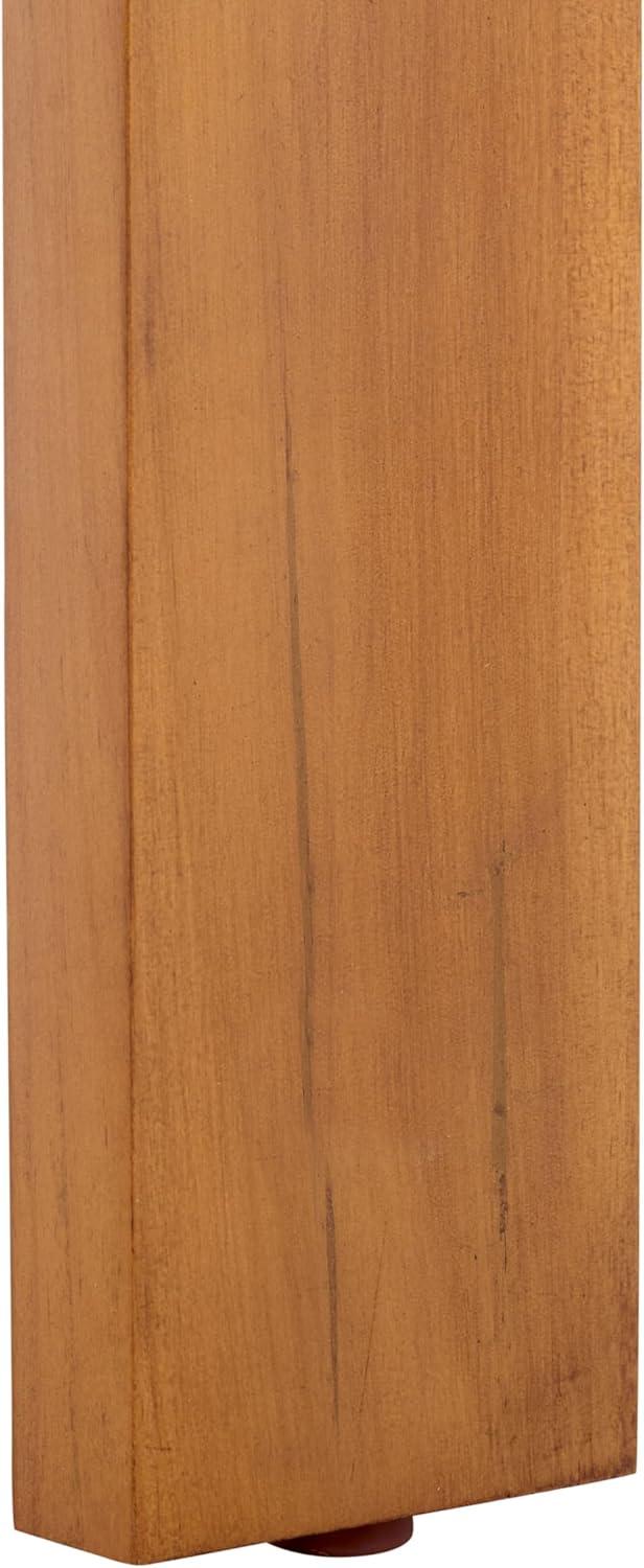 image:imageSAFAVIEH Couture Collection Nikole Natural Brown Rectangle Accent TableNatural