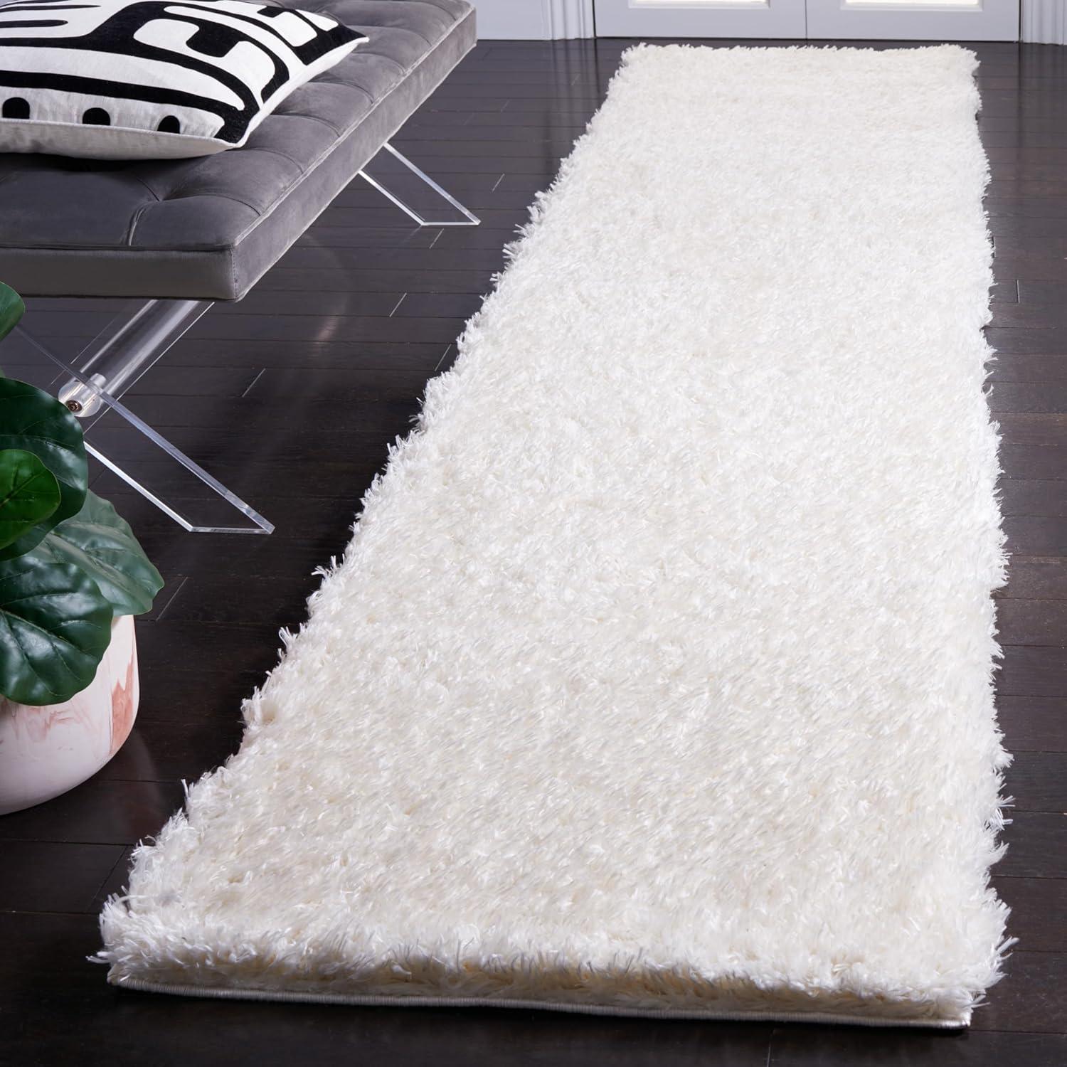 image:imageSAFAVIEH Flokati Shag Collection Area Rug 67 x 9 Beige Solid Design NonShedding amp Easy Care 275inch Thick Ideal for High Traffic Areas in Living Room Bedroom FLK950EIvory
