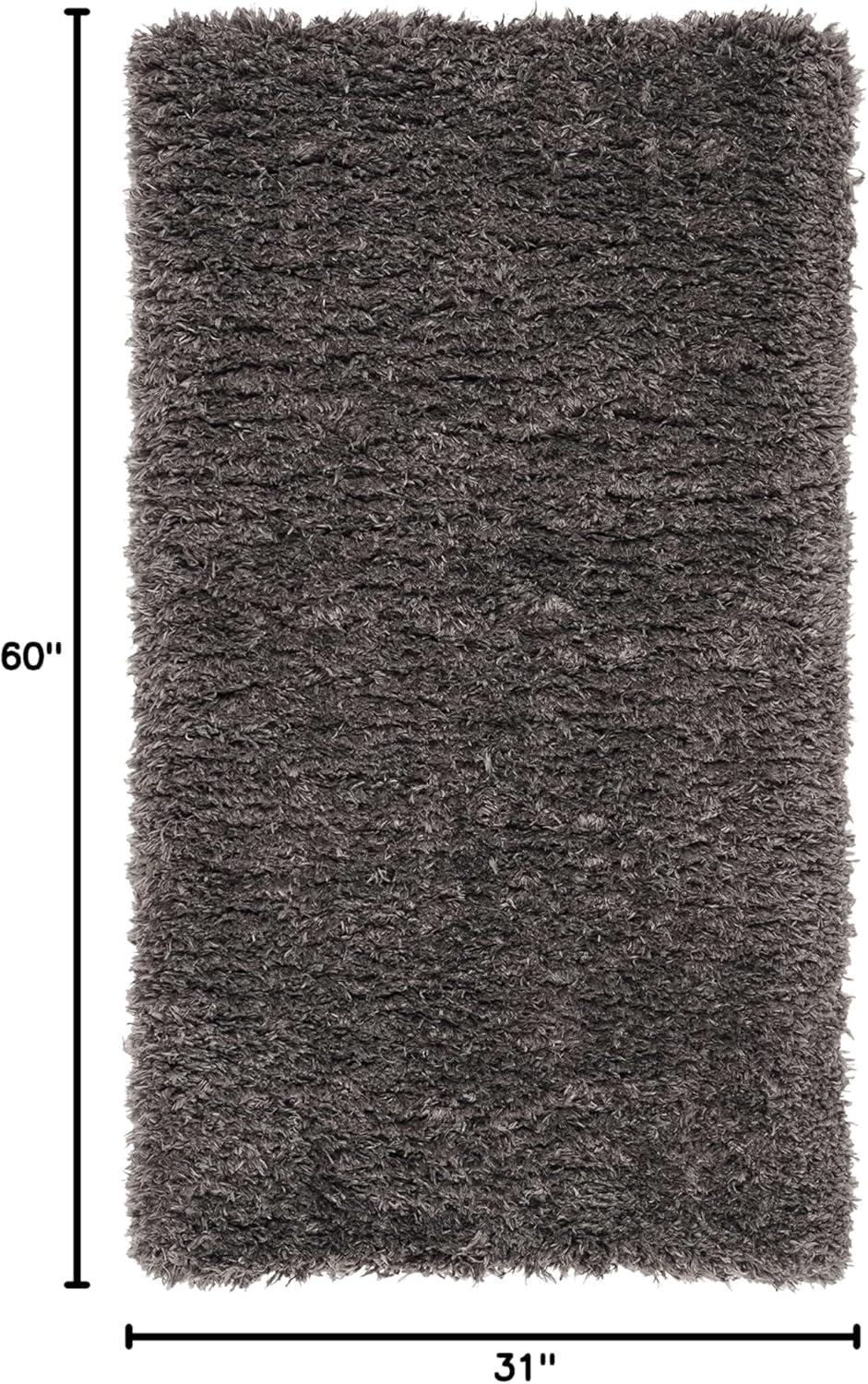 image:imageSAFAVIEH Flokati Shag Collection Area Rug 67 x 9 Beige Solid Design NonShedding amp Easy Care 275inch Thick Ideal for High Traffic Areas in Living Room Bedroom FLK950ECharcoal