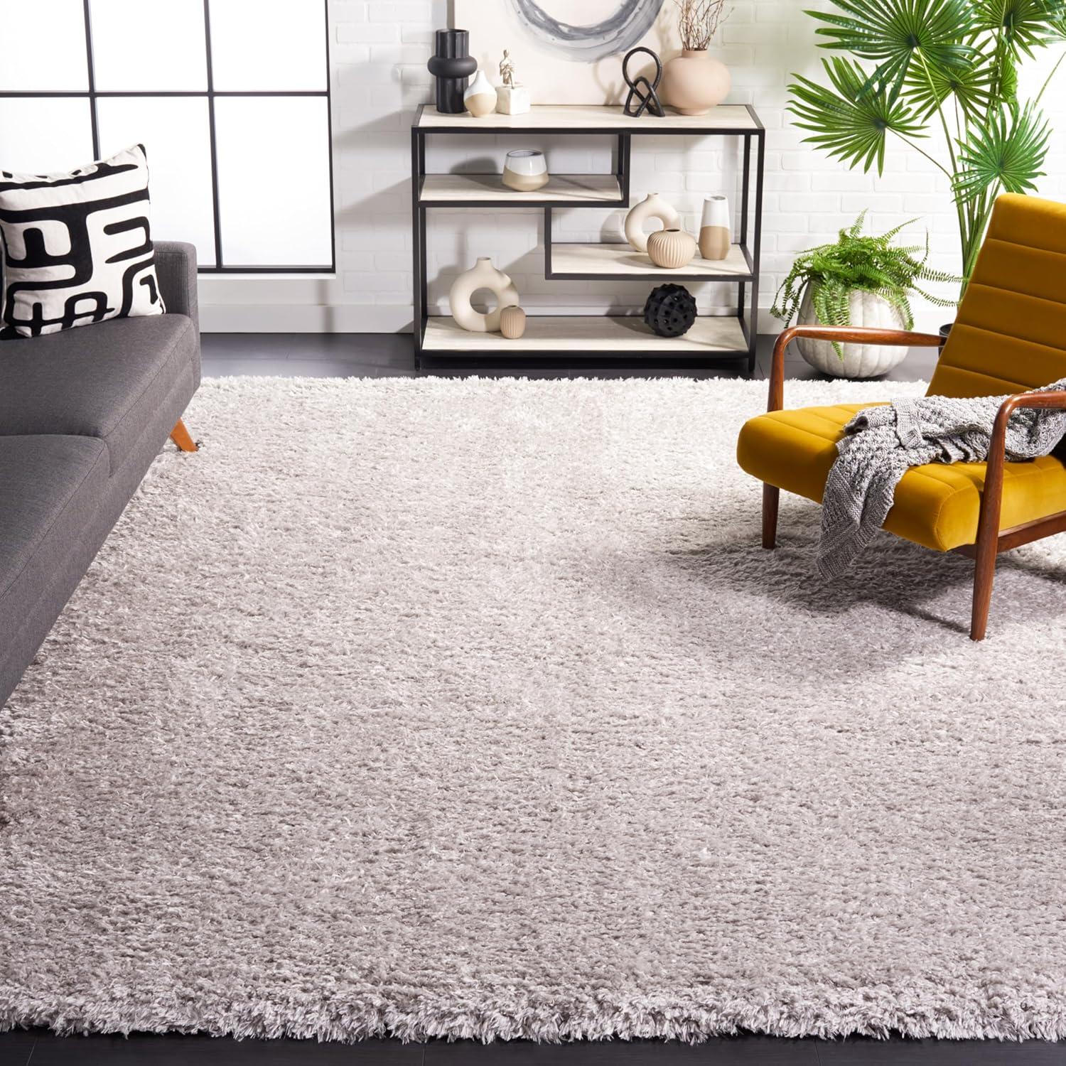 image:imageSAFAVIEH Flokati Shag Collection Area Rug 67 x 9 Beige Solid Design NonShedding amp Easy Care 275inch Thick Ideal for High Traffic Areas in Living Room Bedroom FLK950EBeige