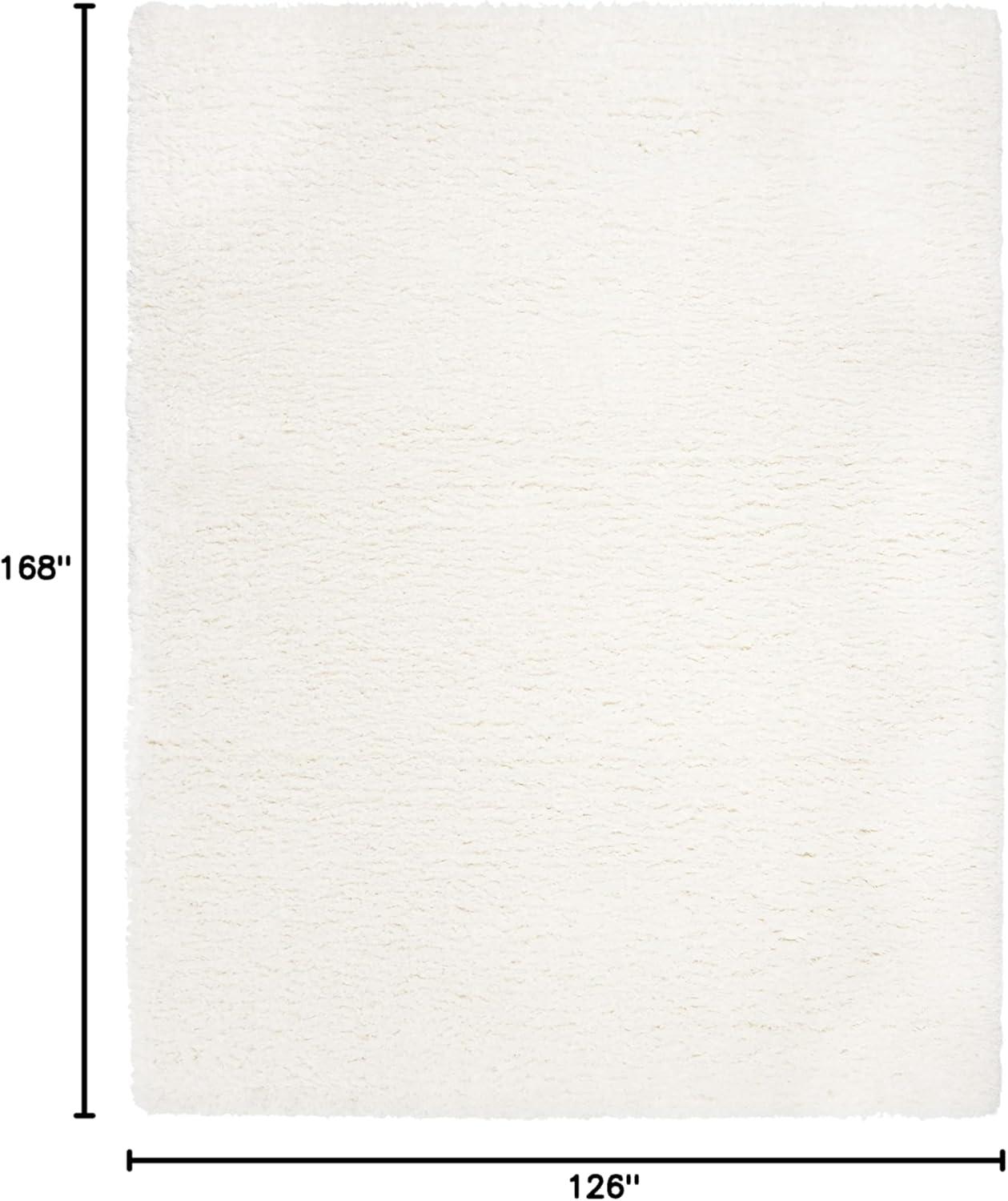 image:imageSAFAVIEH Flokati Shag Collection Area Rug 67 x 9 Beige Solid Design NonShedding amp Easy Care 275inch Thick Ideal for High Traffic Areas in Living Room Bedroom FLK950EIvory