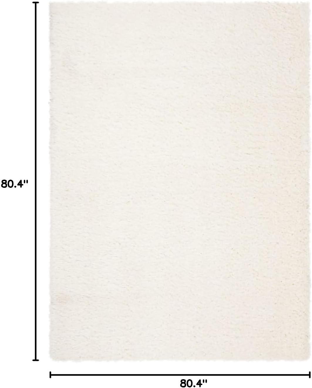 image:imageSAFAVIEH Flokati Shag Collection Area Rug 67 x 9 Beige Solid Design NonShedding amp Easy Care 275inch Thick Ideal for High Traffic Areas in Living Room Bedroom FLK950EIvory