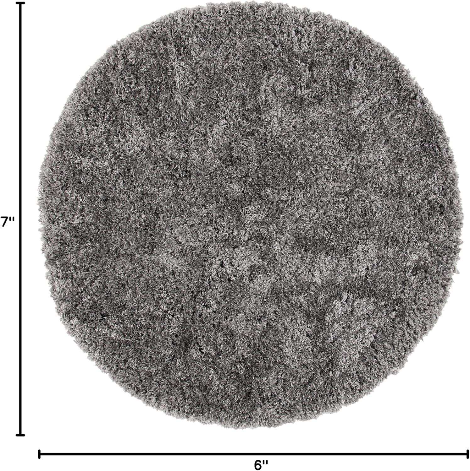 image:imageSAFAVIEH Flokati Shag Collection Area Rug 67 x 9 Beige Solid Design NonShedding amp Easy Care 275inch Thick Ideal for High Traffic Areas in Living Room Bedroom FLK950ECharcoal