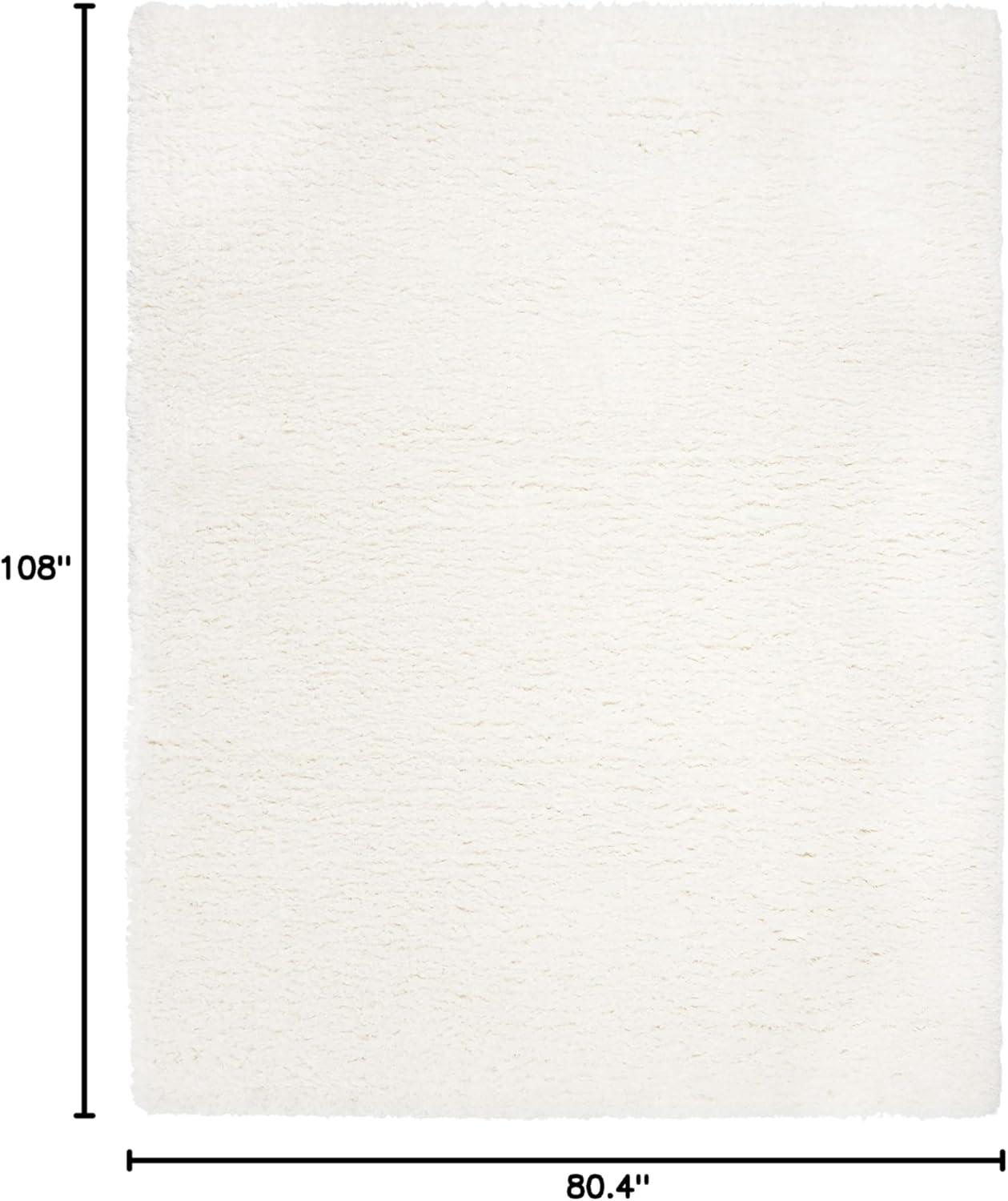 image:imageSAFAVIEH Flokati Shag Collection Area Rug 67 x 9 Beige Solid Design NonShedding amp Easy Care 275inch Thick Ideal for High Traffic Areas in Living Room Bedroom FLK950EIvory