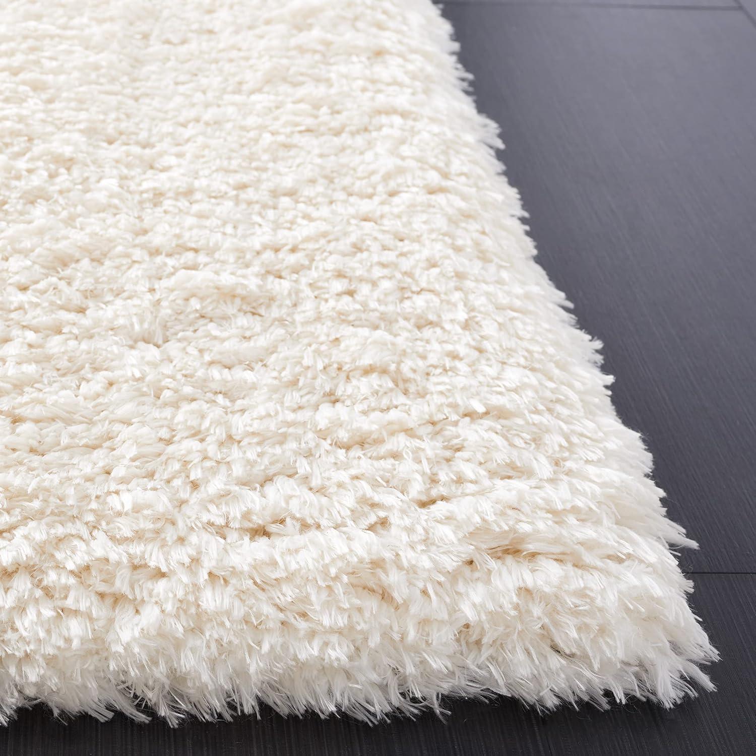 image:imageSAFAVIEH Flokati Shag Collection Area Rug 67 x 9 Beige Solid Design NonShedding amp Easy Care 275inch Thick Ideal for High Traffic Areas in Living Room Bedroom FLK950EIvory
