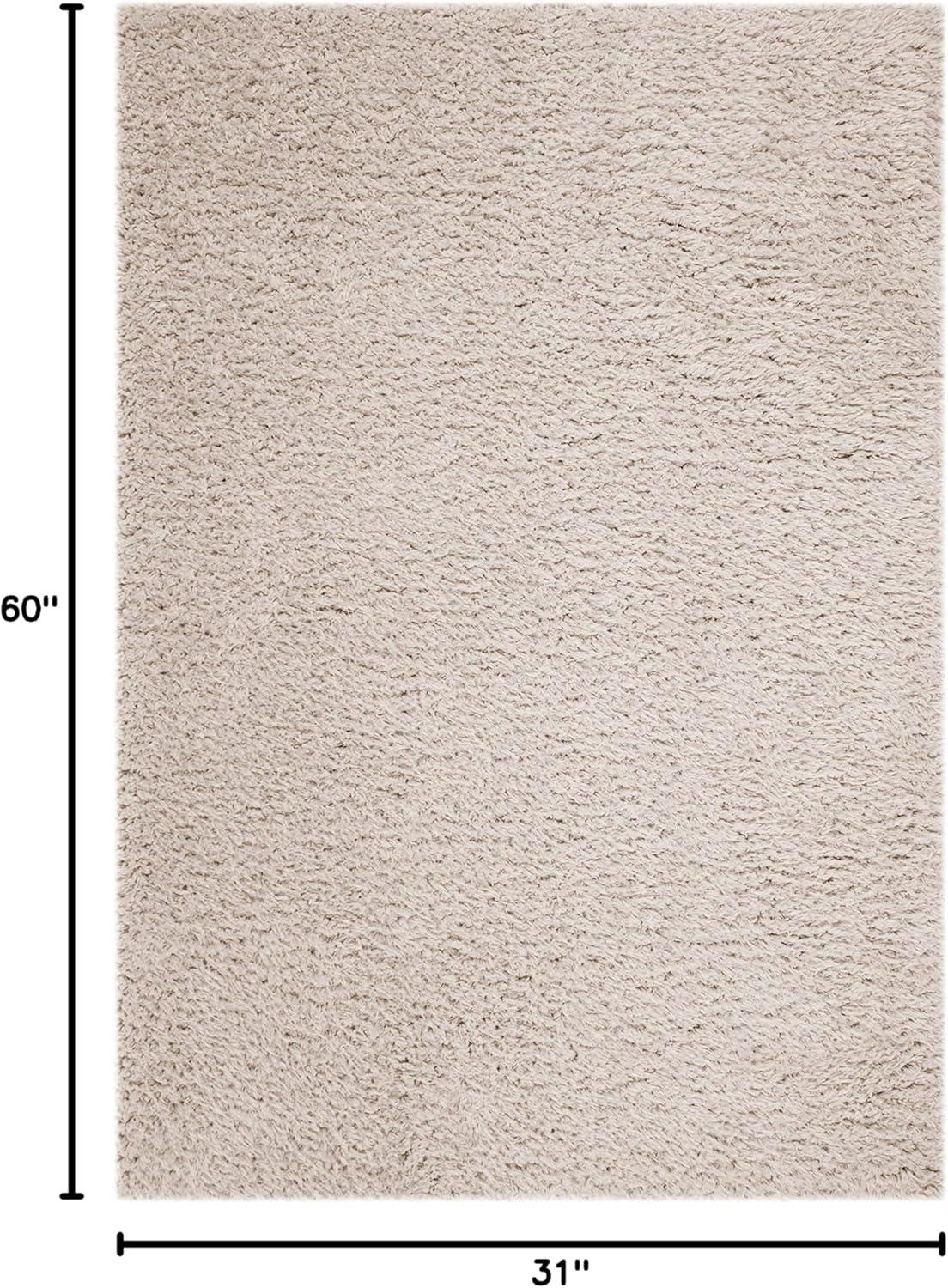 image:imageSAFAVIEH Flokati Shag Collection Area Rug 67 x 9 Beige Solid Design NonShedding amp Easy Care 275inch Thick Ideal for High Traffic Areas in Living Room Bedroom FLK950EBeige