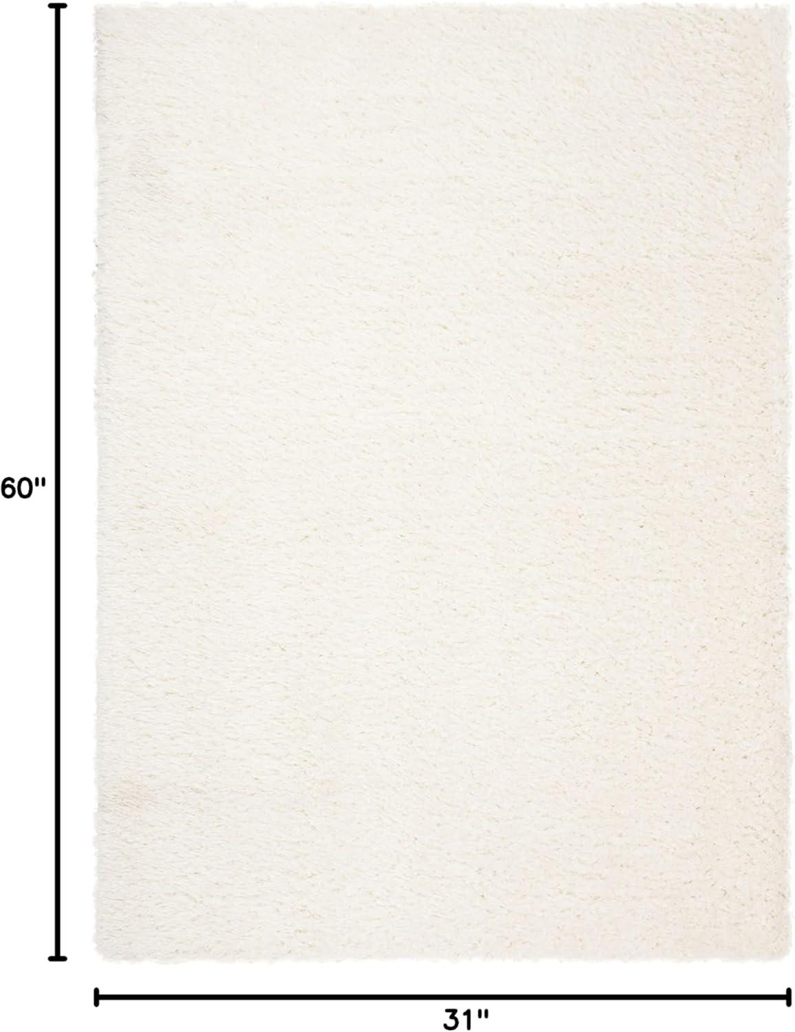 image:imageSAFAVIEH Flokati Shag Collection Area Rug 67 x 9 Beige Solid Design NonShedding amp Easy Care 275inch Thick Ideal for High Traffic Areas in Living Room Bedroom FLK950EIvory