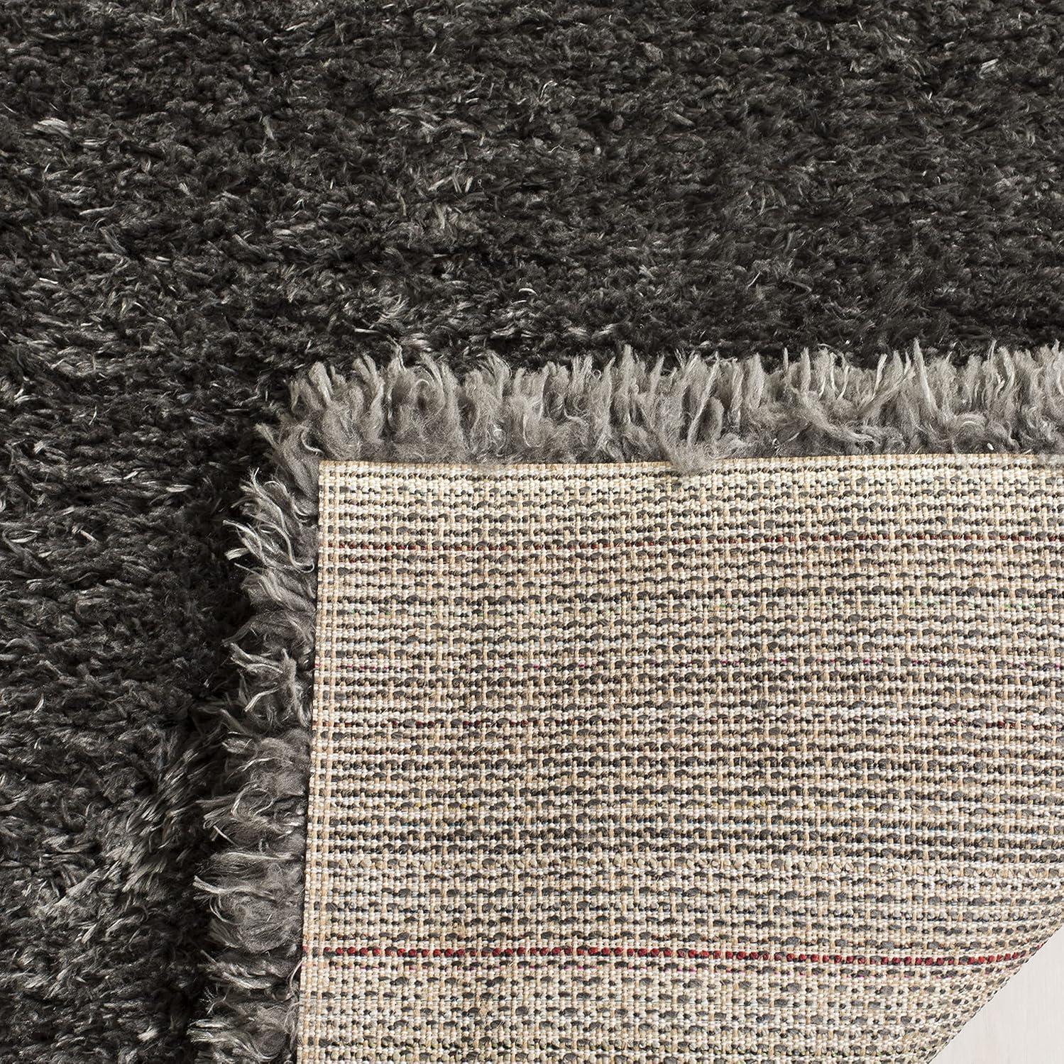 image:imageSAFAVIEH Flokati Shag Collection Area Rug 67 x 9 Beige Solid Design NonShedding amp Easy Care 275inch Thick Ideal for High Traffic Areas in Living Room Bedroom FLK950ECharcoal