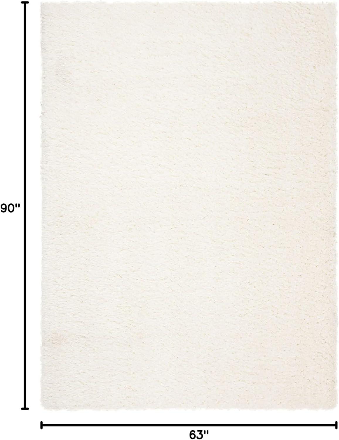 image:imageSAFAVIEH Flokati Shag Collection Area Rug 67 x 9 Beige Solid Design NonShedding amp Easy Care 275inch Thick Ideal for High Traffic Areas in Living Room Bedroom FLK950EIvory