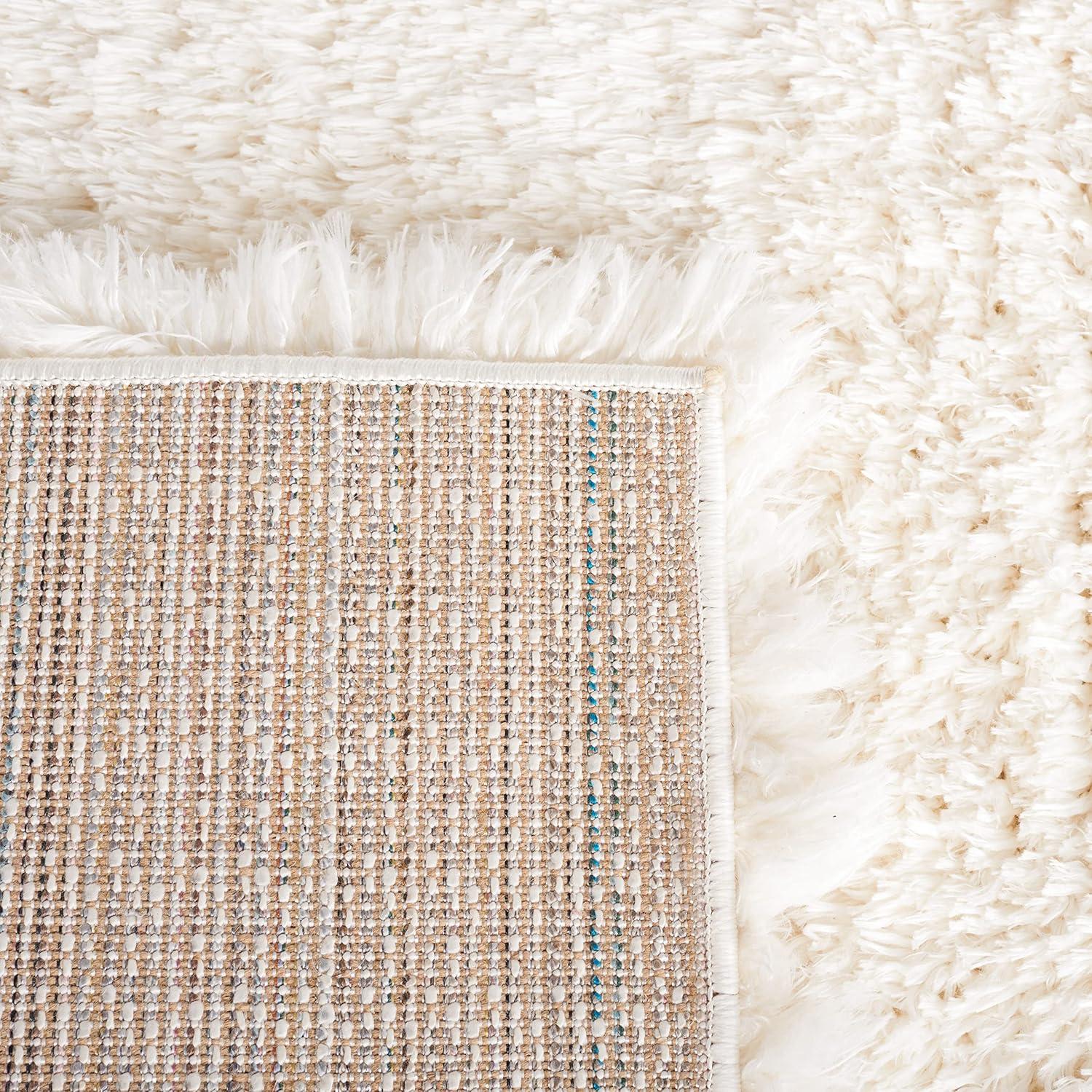 image:imageSAFAVIEH Flokati Shag Collection Area Rug 67 x 9 Beige Solid Design NonShedding amp Easy Care 275inch Thick Ideal for High Traffic Areas in Living Room Bedroom FLK950EIvory