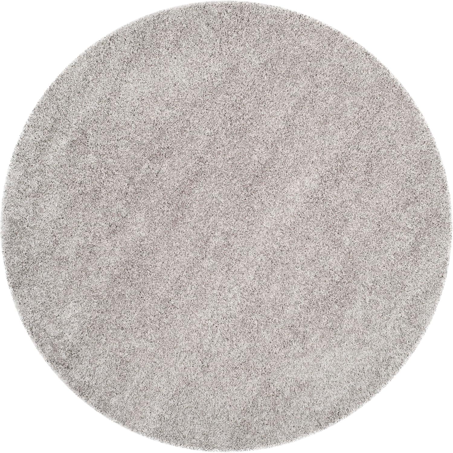 image:imageSAFAVIEH Laguna Shag Collection Area Rug 8 x 10 Sand Solid Design NonShedding amp Easy Care 2inch Thick Ideal for High Traffic Areas in Living Room Bedroom SGL303CSilver