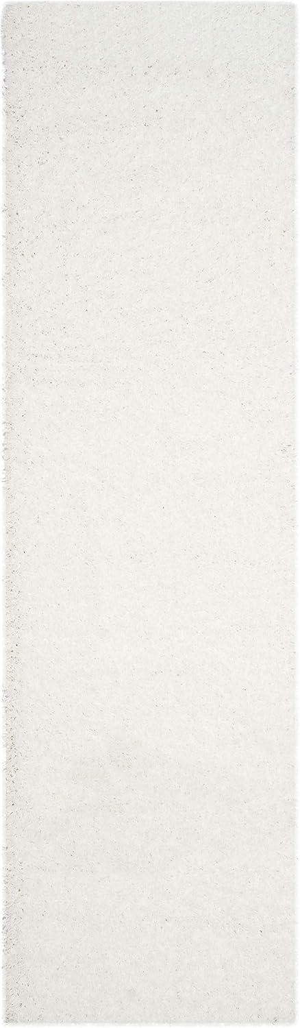image:imageSAFAVIEH Laguna Shag Collection Area Rug 8 x 10 Sand Solid Design NonShedding amp Easy Care 2inch Thick Ideal for High Traffic Areas in Living Room Bedroom SGL303CWhite