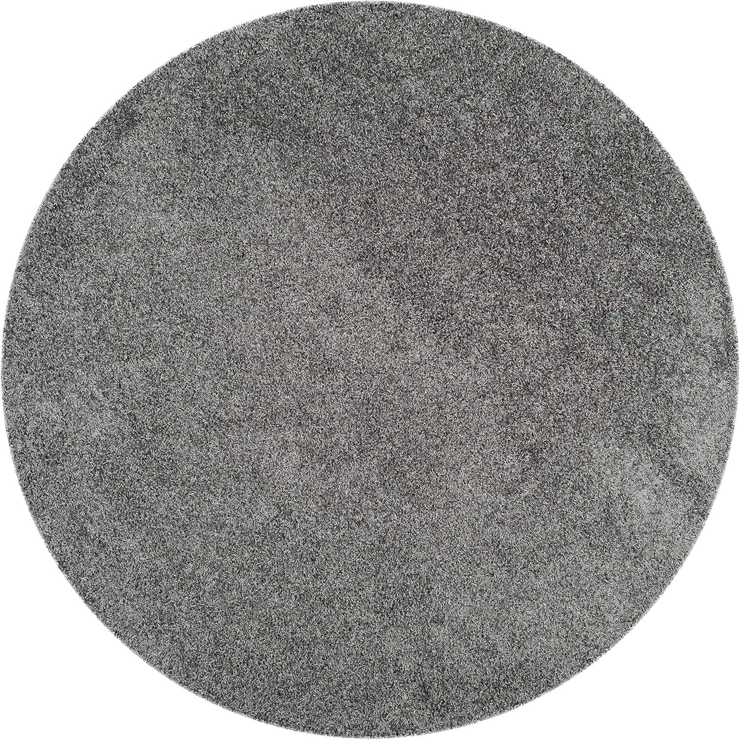 image:imageSAFAVIEH Laguna Shag Collection Area Rug 8 x 10 Sand Solid Design NonShedding amp Easy Care 2inch Thick Ideal for High Traffic Areas in Living Room Bedroom SGL303CDark Grey