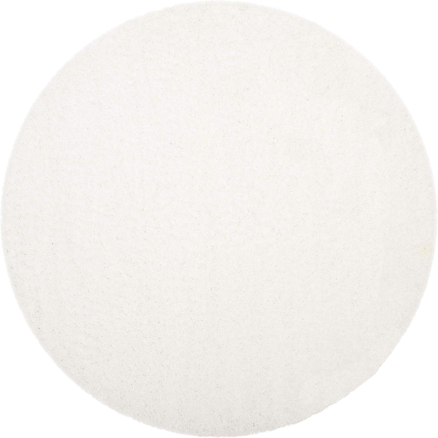 image:imageSAFAVIEH Laguna Shag Collection Area Rug 8 x 10 Sand Solid Design NonShedding amp Easy Care 2inch Thick Ideal for High Traffic Areas in Living Room Bedroom SGL303CWhite