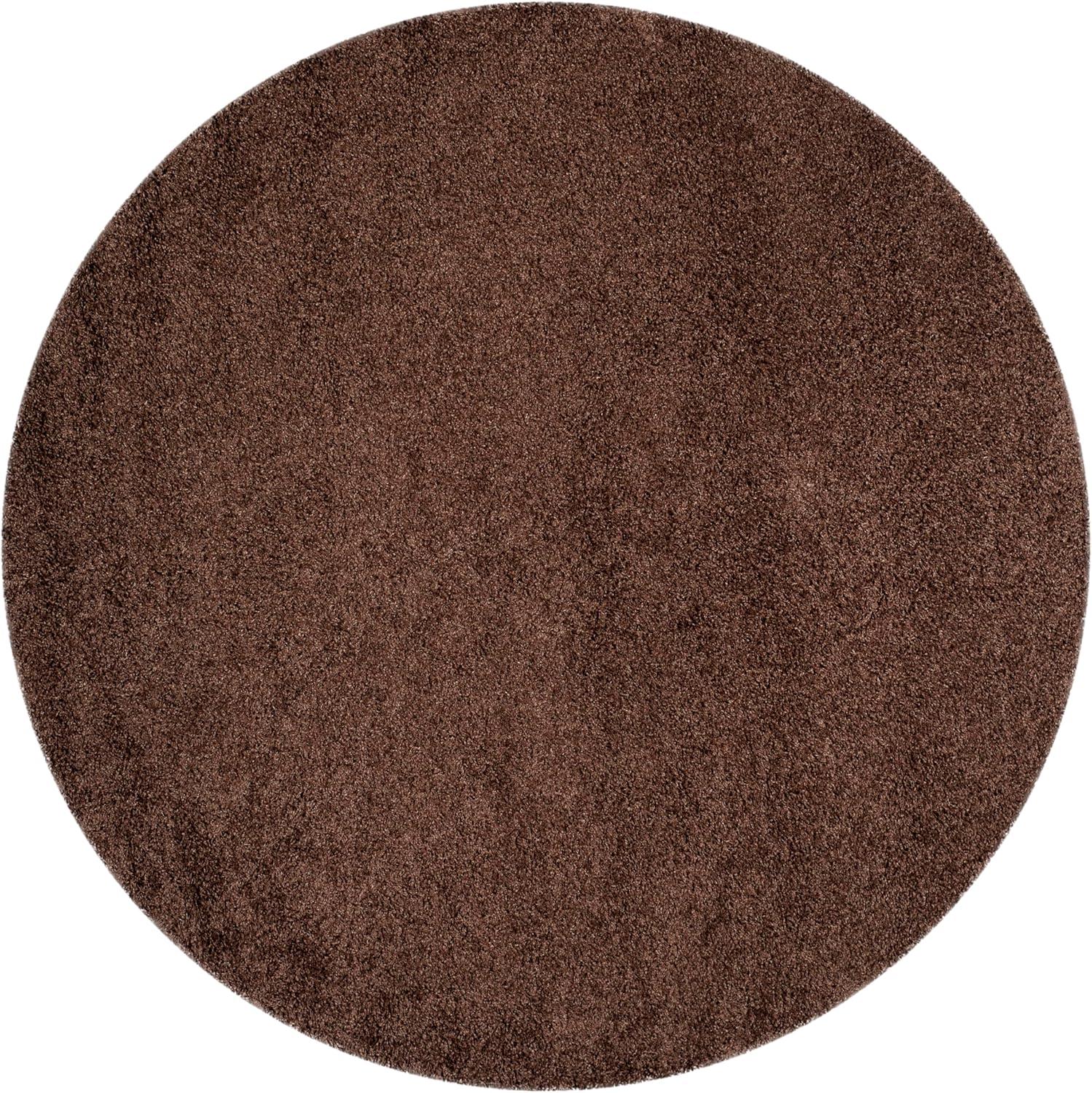 image:imageSAFAVIEH Laguna Shag Collection Area Rug 8 x 10 Sand Solid Design NonShedding amp Easy Care 2inch Thick Ideal for High Traffic Areas in Living Room Bedroom SGL303CBrown