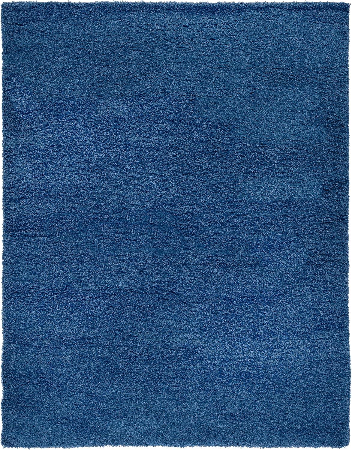 image:imageSAFAVIEH Laguna Shag Collection Area Rug 8 x 10 Sand Solid Design NonShedding amp Easy Care 2inch Thick Ideal for High Traffic Areas in Living Room Bedroom SGL303CBlue