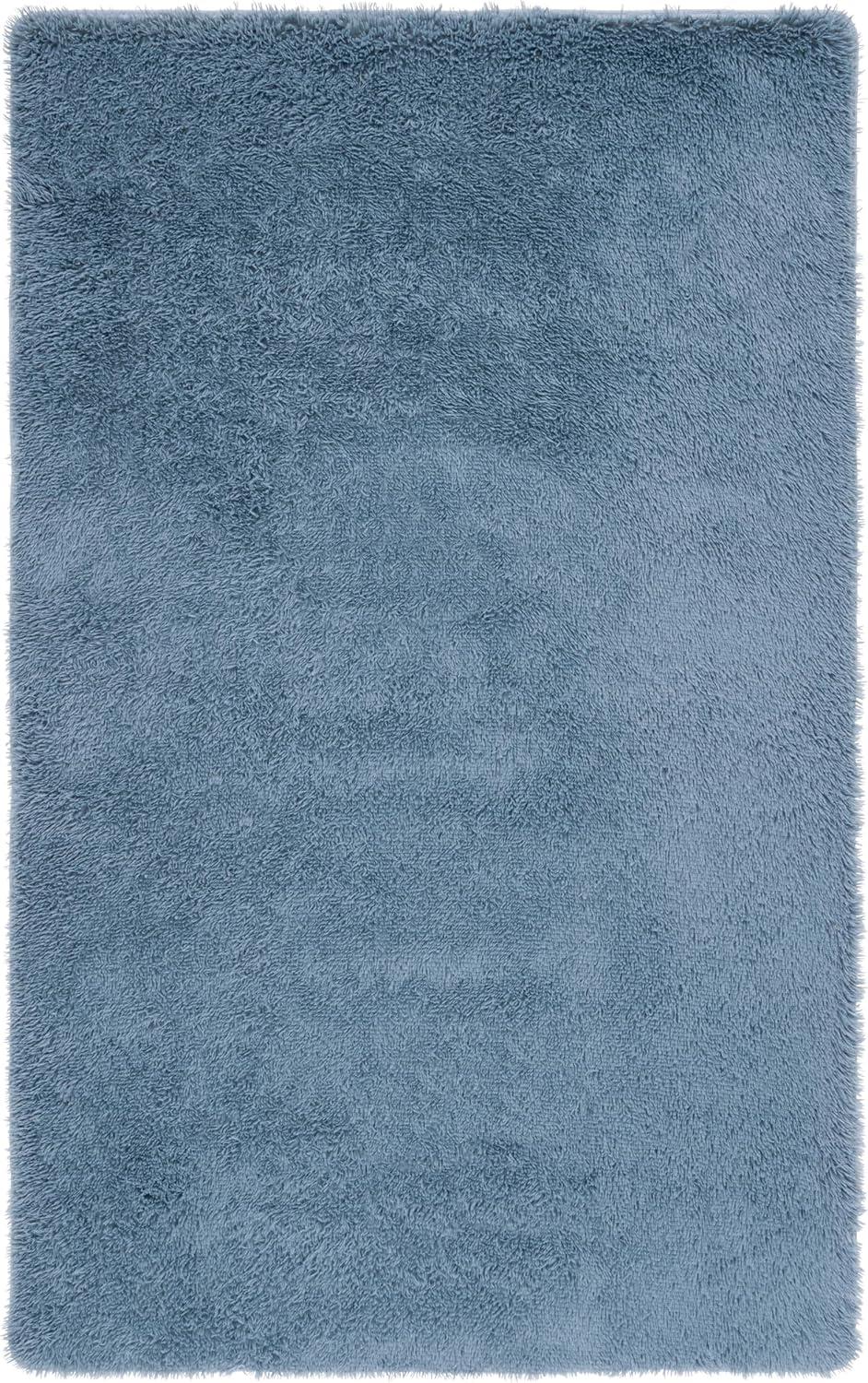 image:imageSAFAVIEH Rainbow Shag Collection Area Rug 8 x 10 Grey Slip Resistant NonShedding amp Easy Care 16inch Thick Ideal for Living Room Bedroom Home Office Dining Space RBO101F8Grey