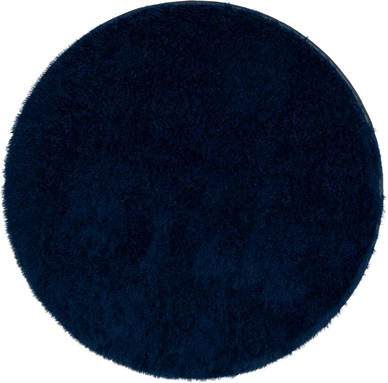 image:imageSAFAVIEH Rainbow Shag Collection Area Rug 8 x 10 Grey Slip Resistant NonShedding amp Easy Care 16inch Thick Ideal for Living Room Bedroom Home Office Dining Space RBO101F8Navy
