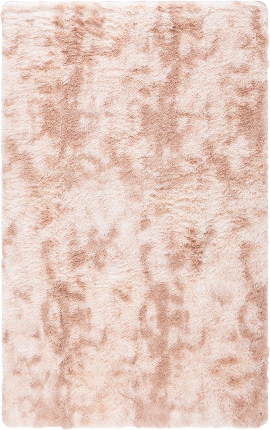 image:imageSAFAVIEH Rainbow Shag Collection Area Rug 8 x 10 Light Beige Slip Resistant NonShedding amp Easy Care 16inch Thick Ideal for Living Room Bedroom Home Office Dining Space RBO100A8Beige