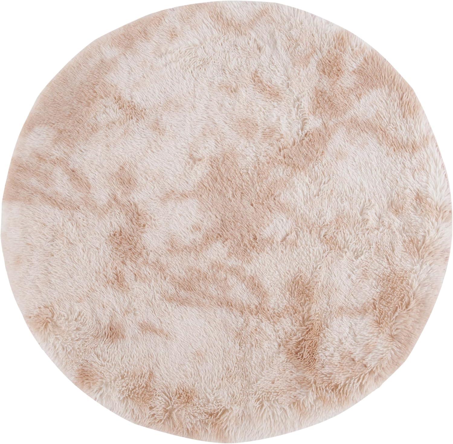 image:imageSAFAVIEH Rainbow Shag Collection Area Rug 8 x 10 Light Beige Slip Resistant NonShedding amp Easy Care 16inch Thick Ideal for Living Room Bedroom Home Office Dining Space RBO100A8Light Beige