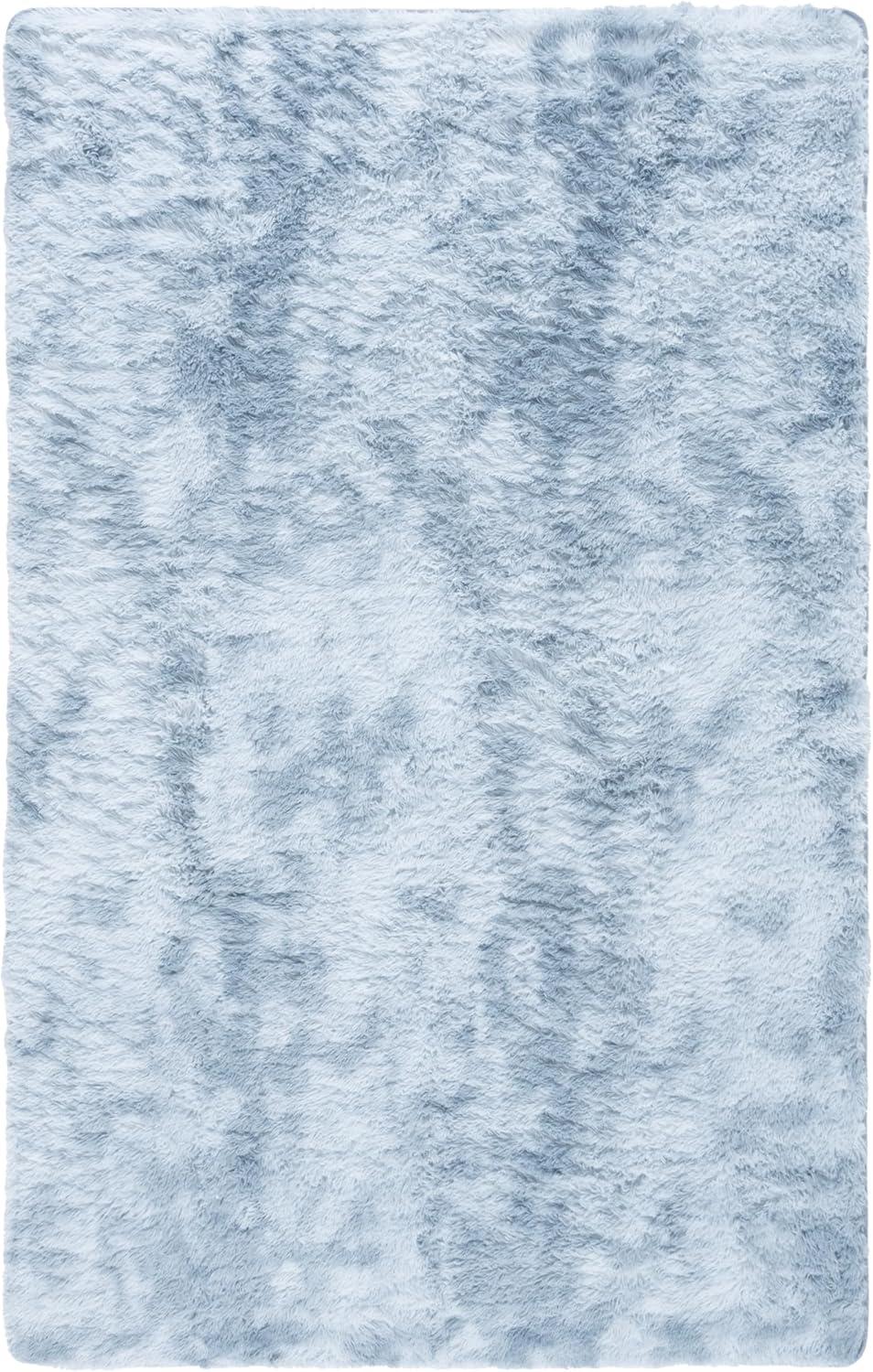 image:imageSAFAVIEH Rainbow Shag Collection Area Rug 8 x 10 Light Beige Slip Resistant NonShedding amp Easy Care 16inch Thick Ideal for Living Room Bedroom Home Office Dining Space RBO100A8Light Grey