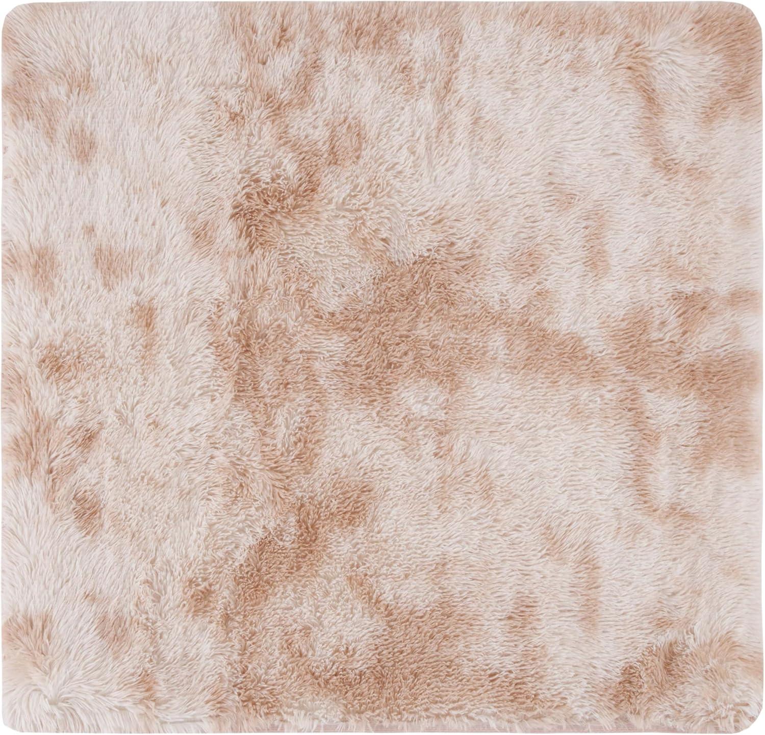 image:imageSAFAVIEH Rainbow Shag Collection Area Rug 8 x 10 Light Beige Slip Resistant NonShedding amp Easy Care 16inch Thick Ideal for Living Room Bedroom Home Office Dining Space RBO100A8Light Beige