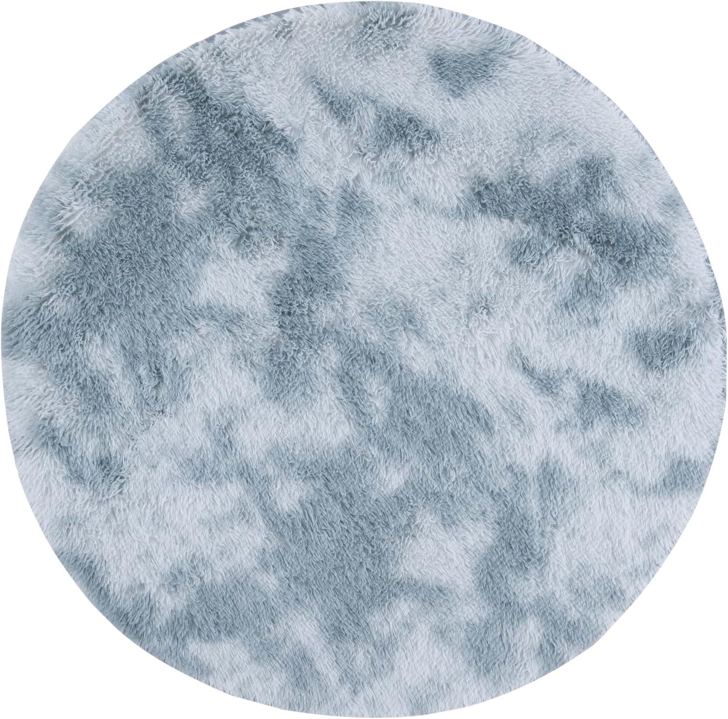 image:imageSAFAVIEH Rainbow Shag Collection Area Rug 8 x 10 Light Beige Slip Resistant NonShedding amp Easy Care 16inch Thick Ideal for Living Room Bedroom Home Office Dining Space RBO100A8Light Grey