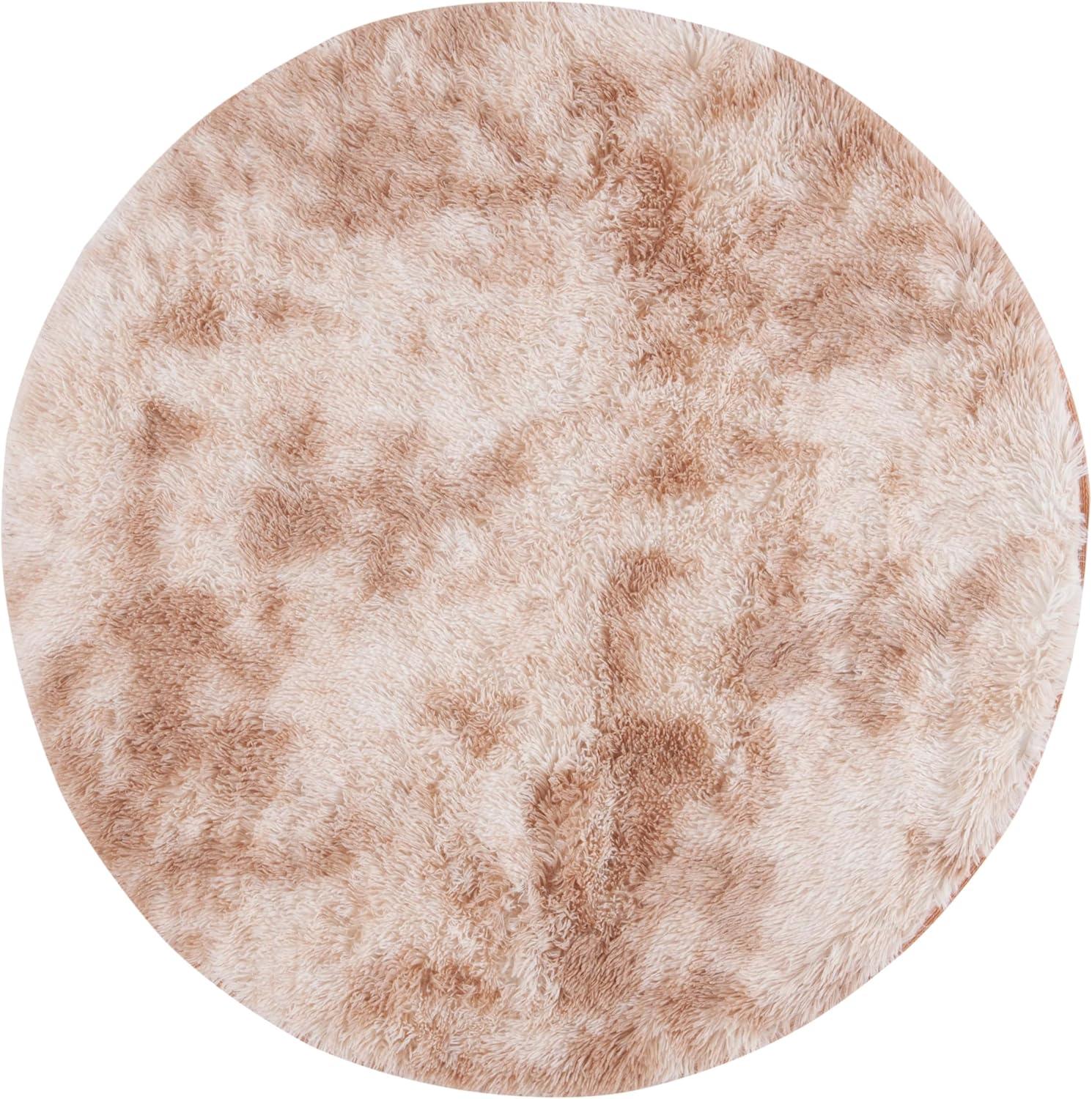 image:imageSAFAVIEH Rainbow Shag Collection Area Rug 8 x 10 Light Beige Slip Resistant NonShedding amp Easy Care 16inch Thick Ideal for Living Room Bedroom Home Office Dining Space RBO100A8Beige