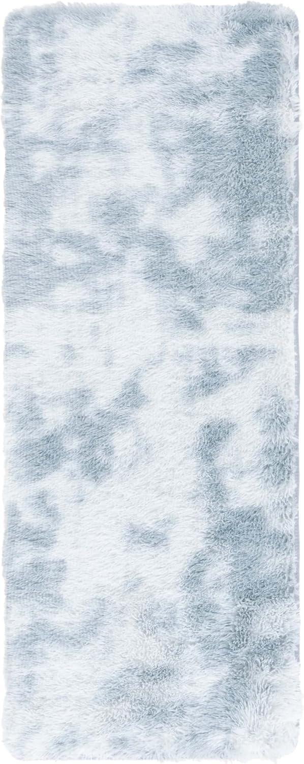 image:imageSAFAVIEH Rainbow Shag Collection Area Rug 8 x 10 Light Beige Slip Resistant NonShedding amp Easy Care 16inch Thick Ideal for Living Room Bedroom Home Office Dining Space RBO100A8Light Grey