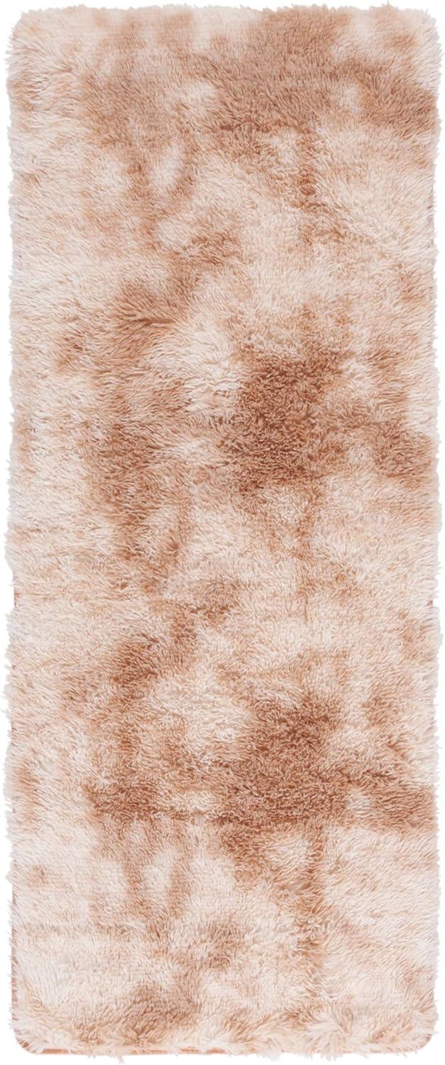 image:imageSAFAVIEH Rainbow Shag Collection Area Rug 8 x 10 Light Beige Slip Resistant NonShedding amp Easy Care 16inch Thick Ideal for Living Room Bedroom Home Office Dining Space RBO100A8Beige