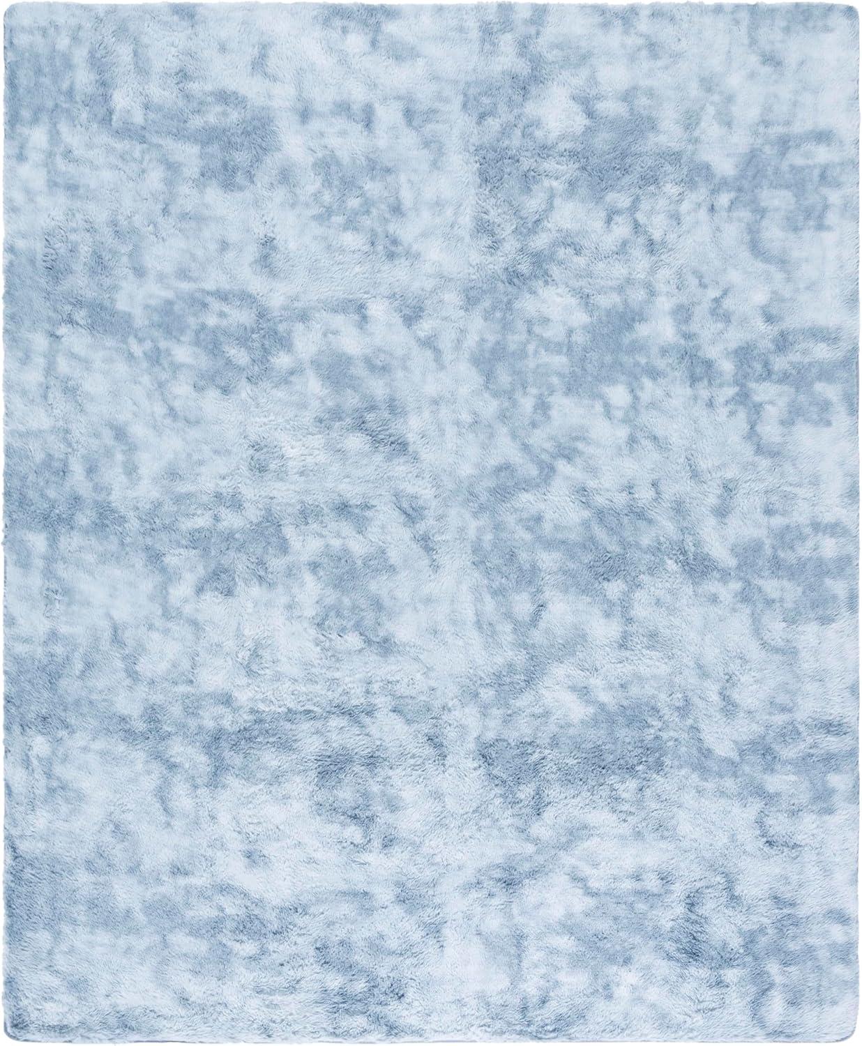 image:imageSAFAVIEH Rainbow Shag Collection Area Rug 8 x 10 Light Beige Slip Resistant NonShedding amp Easy Care 16inch Thick Ideal for Living Room Bedroom Home Office Dining Space RBO100A8Light Grey