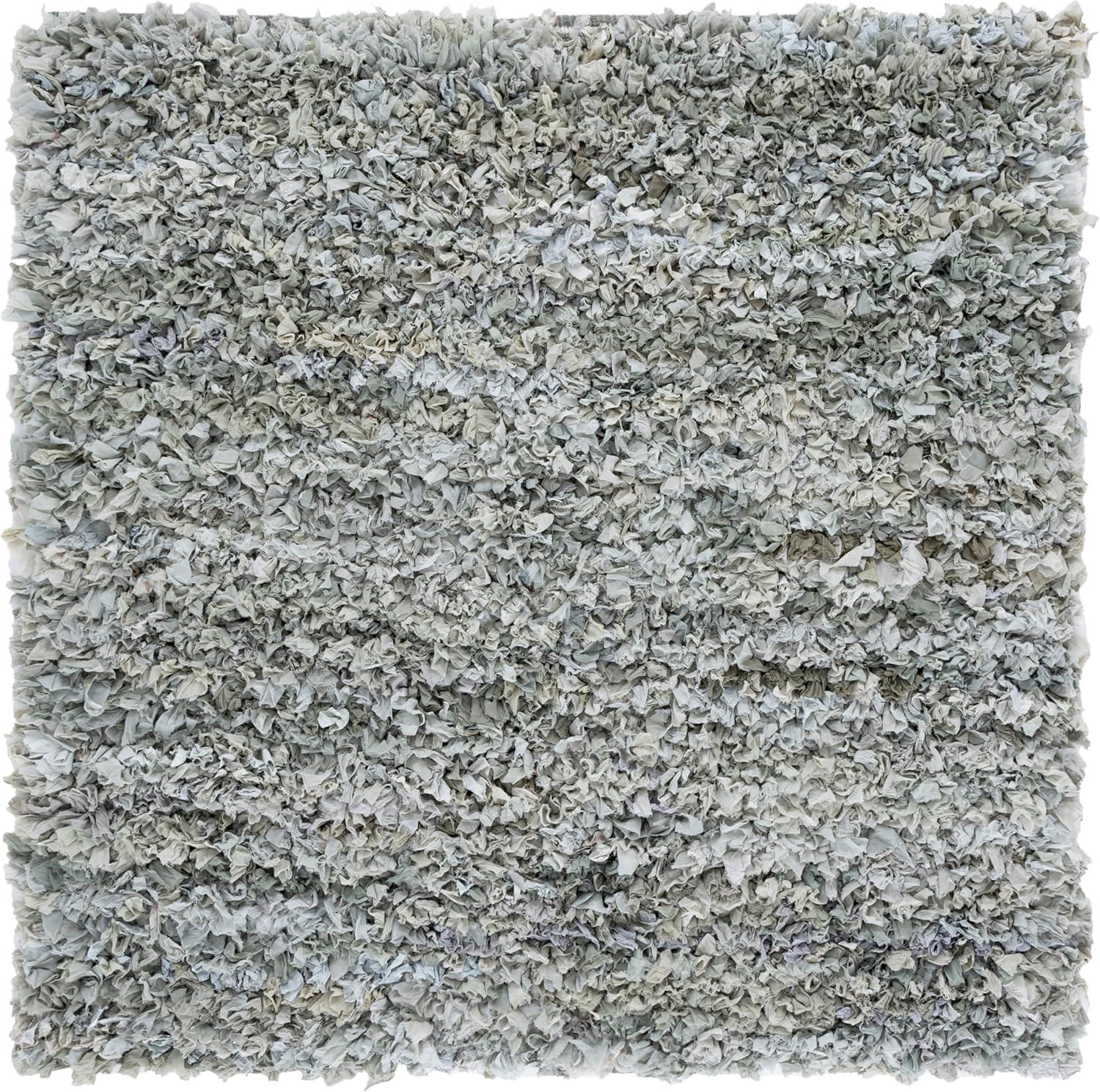 image:imageSAFAVIEH Rio Shag Collection Area Rug 5 x 8 Green amp Multi Handmade Decorative 35inch Thick Ideal for High Traffic Areas in Living Room Bedroom SG951ALight Green