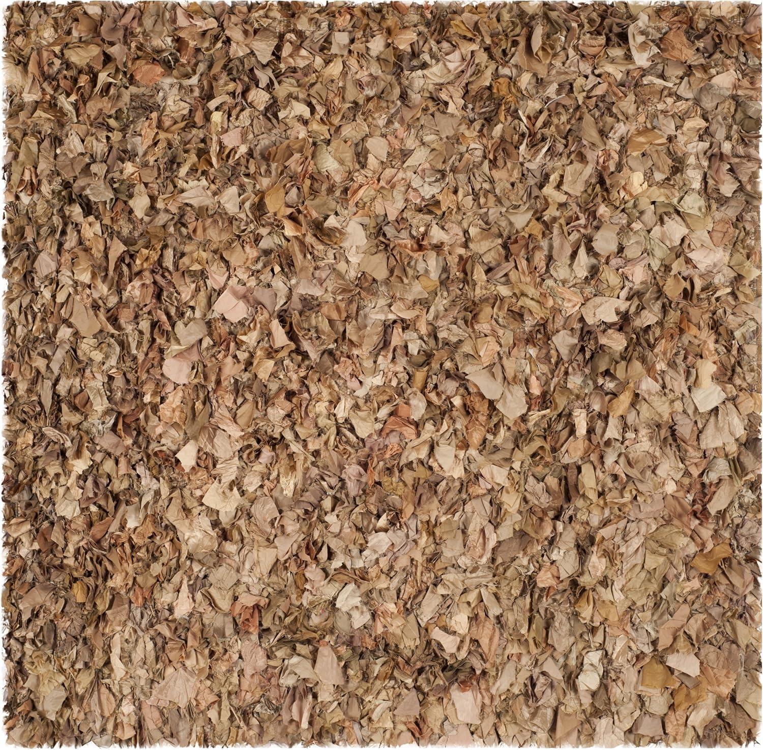 image:imageSAFAVIEH Rio Shag Collection Area Rug 5 x 8 Green amp Multi Handmade Decorative 35inch Thick Ideal for High Traffic Areas in Living Room Bedroom SG951ANaturalMulti