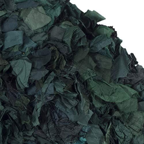 image:imageSAFAVIEH Rio Shag Collection Area Rug 5 x 8 Green amp Multi Handmade Decorative 35inch Thick Ideal for High Traffic Areas in Living Room Bedroom SG951AGreenMulti