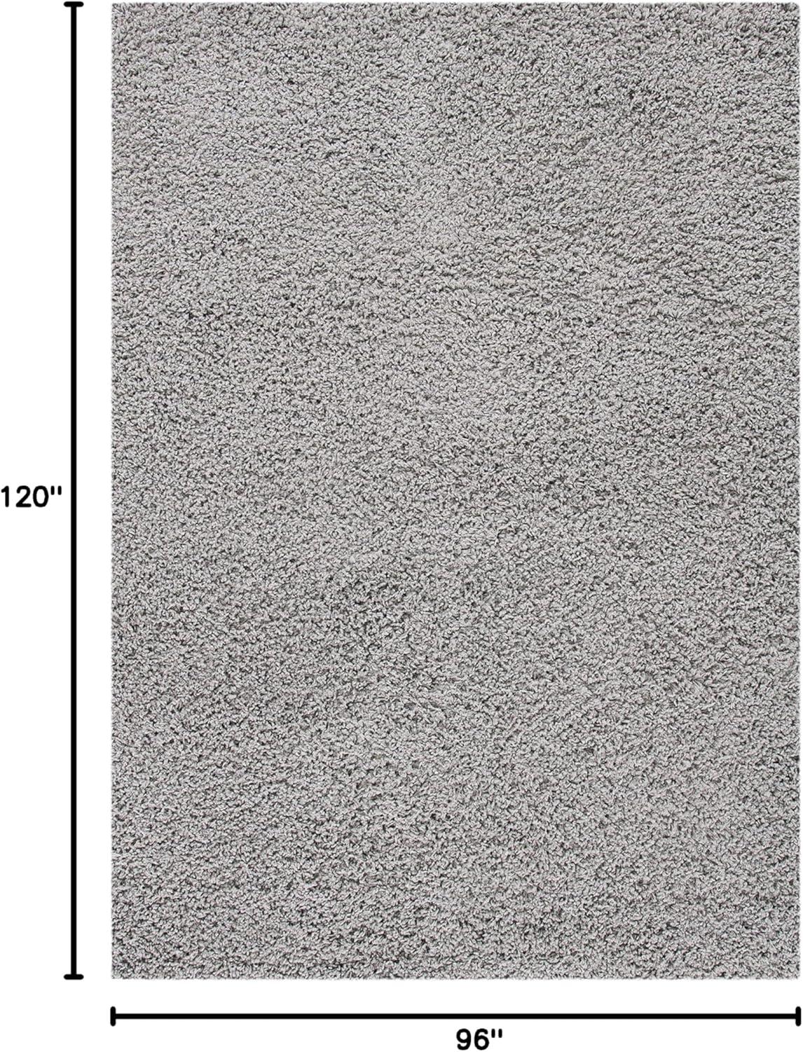 image:imageSAFAVIEH Venus Shag Collection Area Rug 53 x 76 Green NonShedding amp Easy Care 18inch Thick Ideal for High Traffic Areas in Living Room Bedroom VNS520YLight Grey
