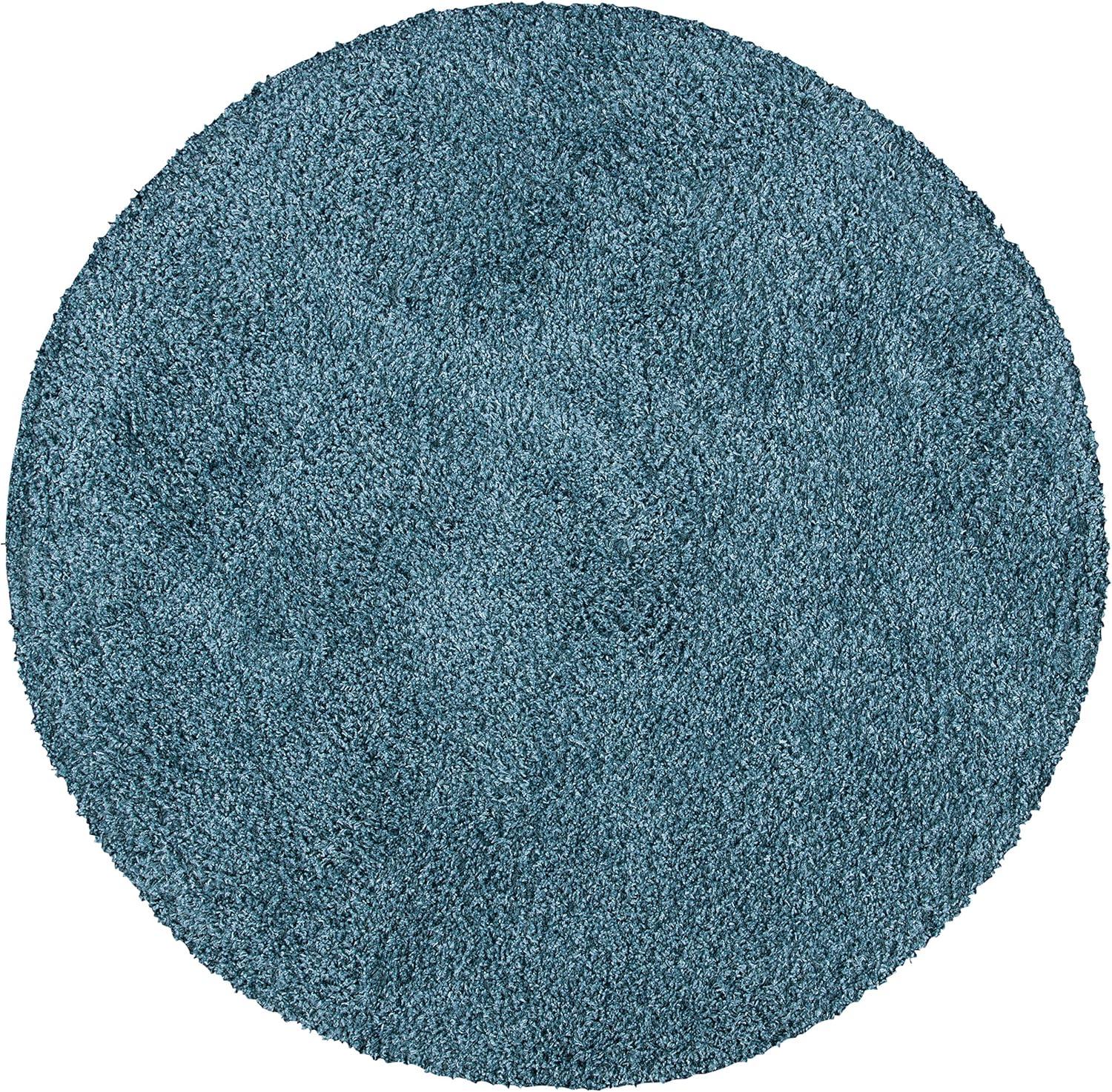 image:imageSAFAVIEH Venus Shag Collection Area Rug 53 x 76 Green NonShedding amp Easy Care 18inch Thick Ideal for High Traffic Areas in Living Room Bedroom VNS520YBlue