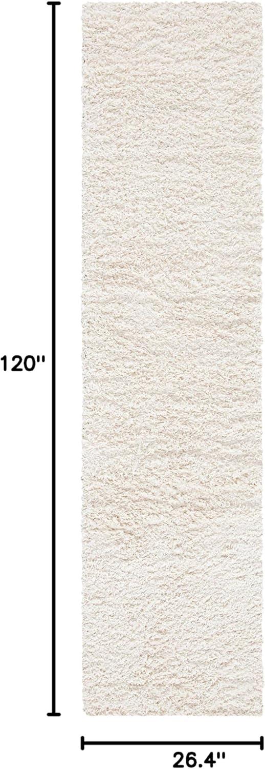 image:imageSAFAVIEH Venus Shag Collection Area Rug 53 x 76 Green NonShedding amp Easy Care 18inch Thick Ideal for High Traffic Areas in Living Room Bedroom VNS520YIvory