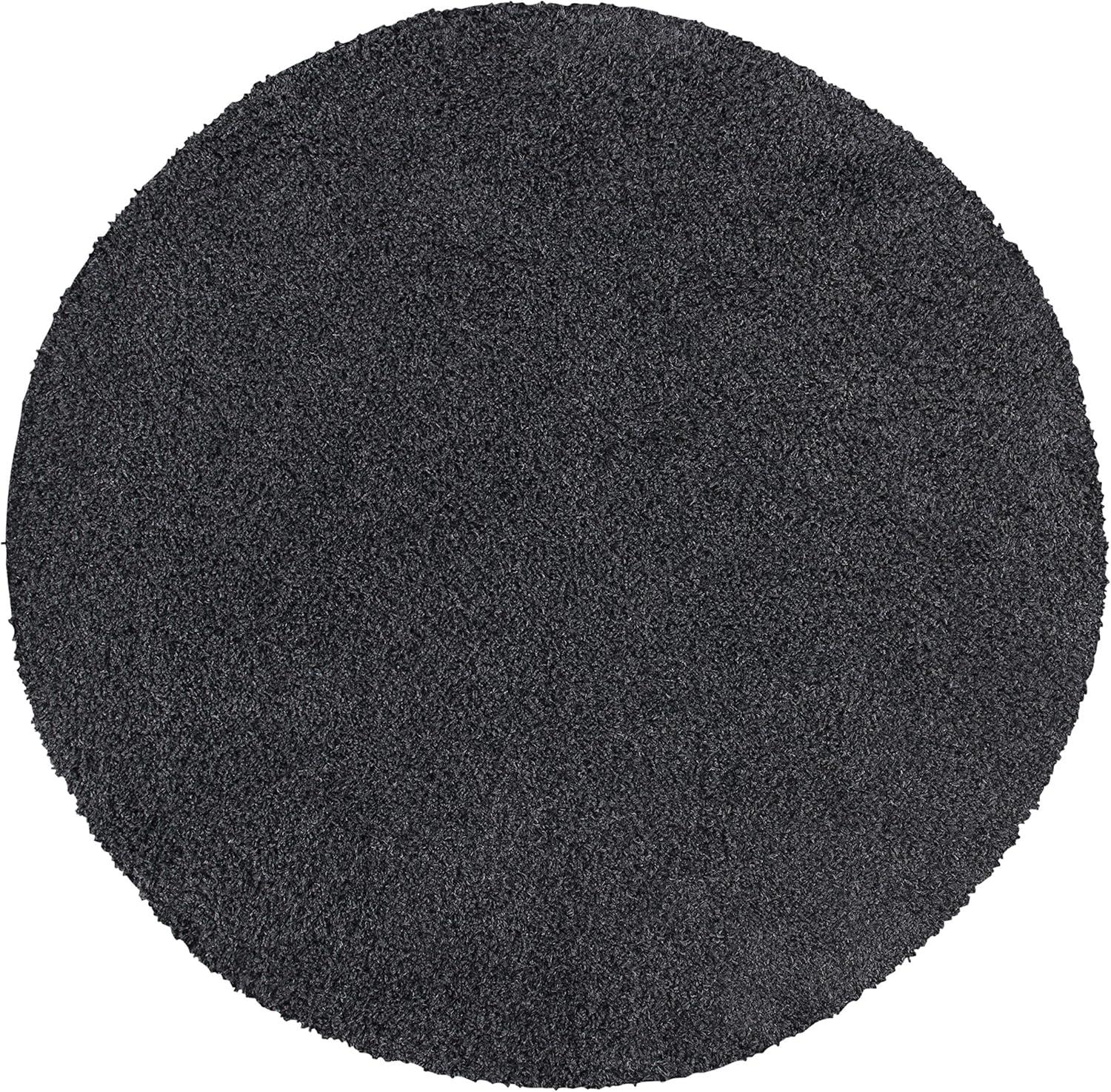 image:imageSAFAVIEH Venus Shag Collection Area Rug 53 x 76 Green NonShedding amp Easy Care 18inch Thick Ideal for High Traffic Areas in Living Room Bedroom VNS520YDark Grey