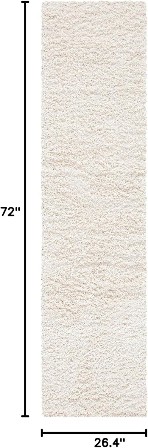 image:imageSAFAVIEH Venus Shag Collection Area Rug 53 x 76 Green NonShedding amp Easy Care 18inch Thick Ideal for High Traffic Areas in Living Room Bedroom VNS520YIvory