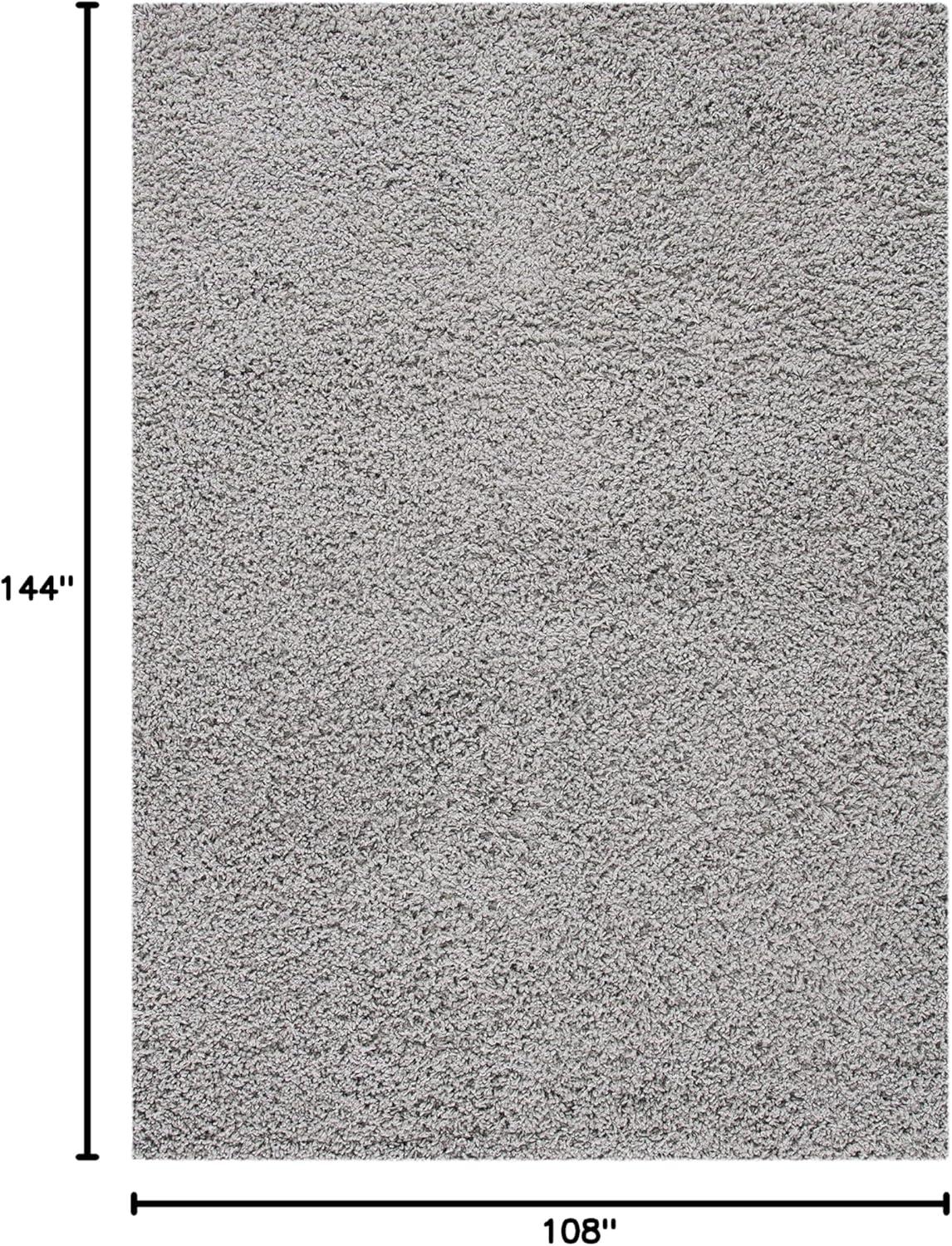 image:imageSAFAVIEH Venus Shag Collection Area Rug 53 x 76 Green NonShedding amp Easy Care 18inch Thick Ideal for High Traffic Areas in Living Room Bedroom VNS520YLight Grey