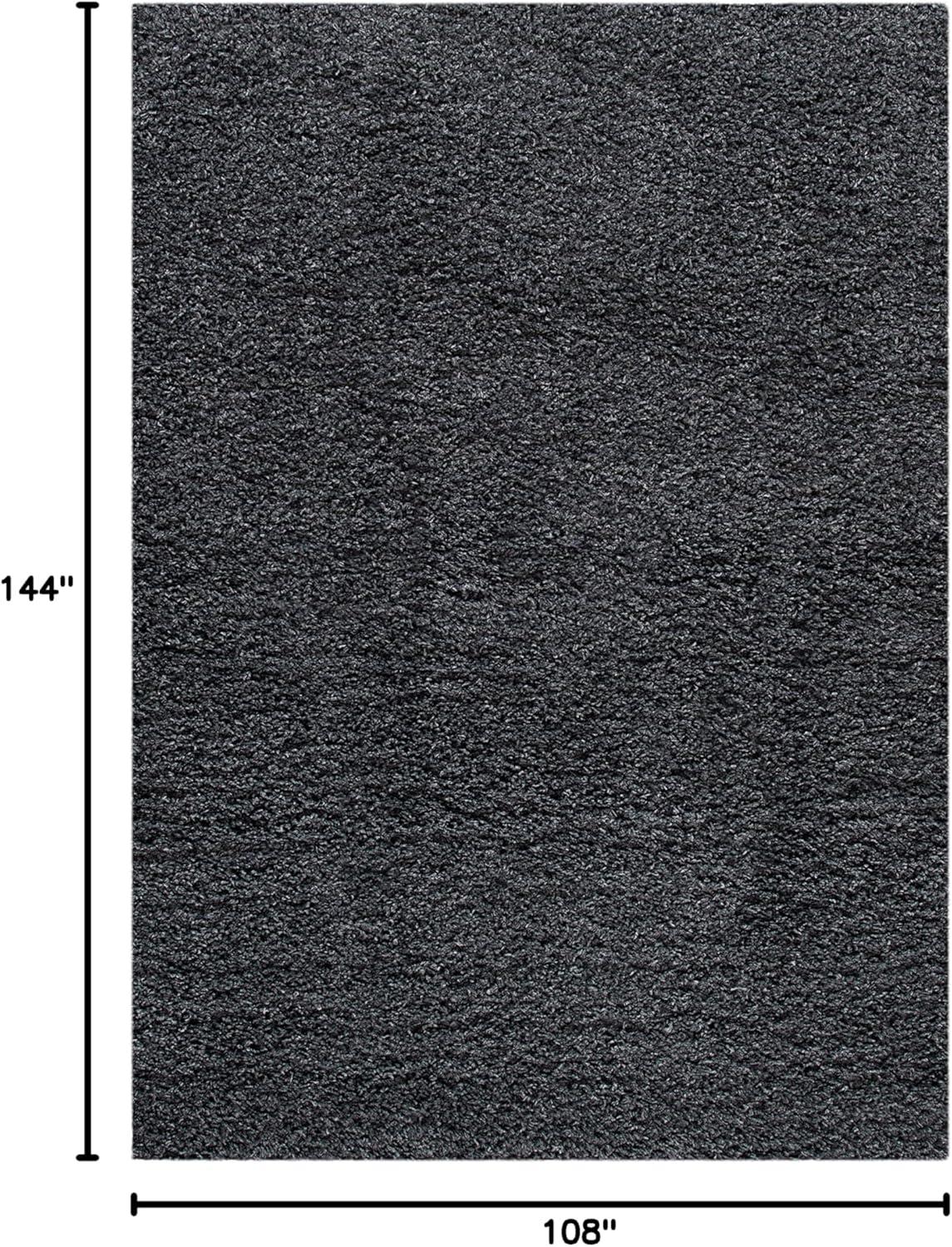image:imageSAFAVIEH Venus Shag Collection Area Rug 53 x 76 Green NonShedding amp Easy Care 18inch Thick Ideal for High Traffic Areas in Living Room Bedroom VNS520YDark Grey