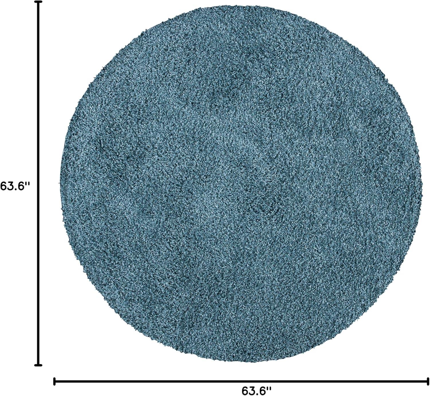 image:imageSAFAVIEH Venus Shag Collection Area Rug 53 x 76 Green NonShedding amp Easy Care 18inch Thick Ideal for High Traffic Areas in Living Room Bedroom VNS520YBlue