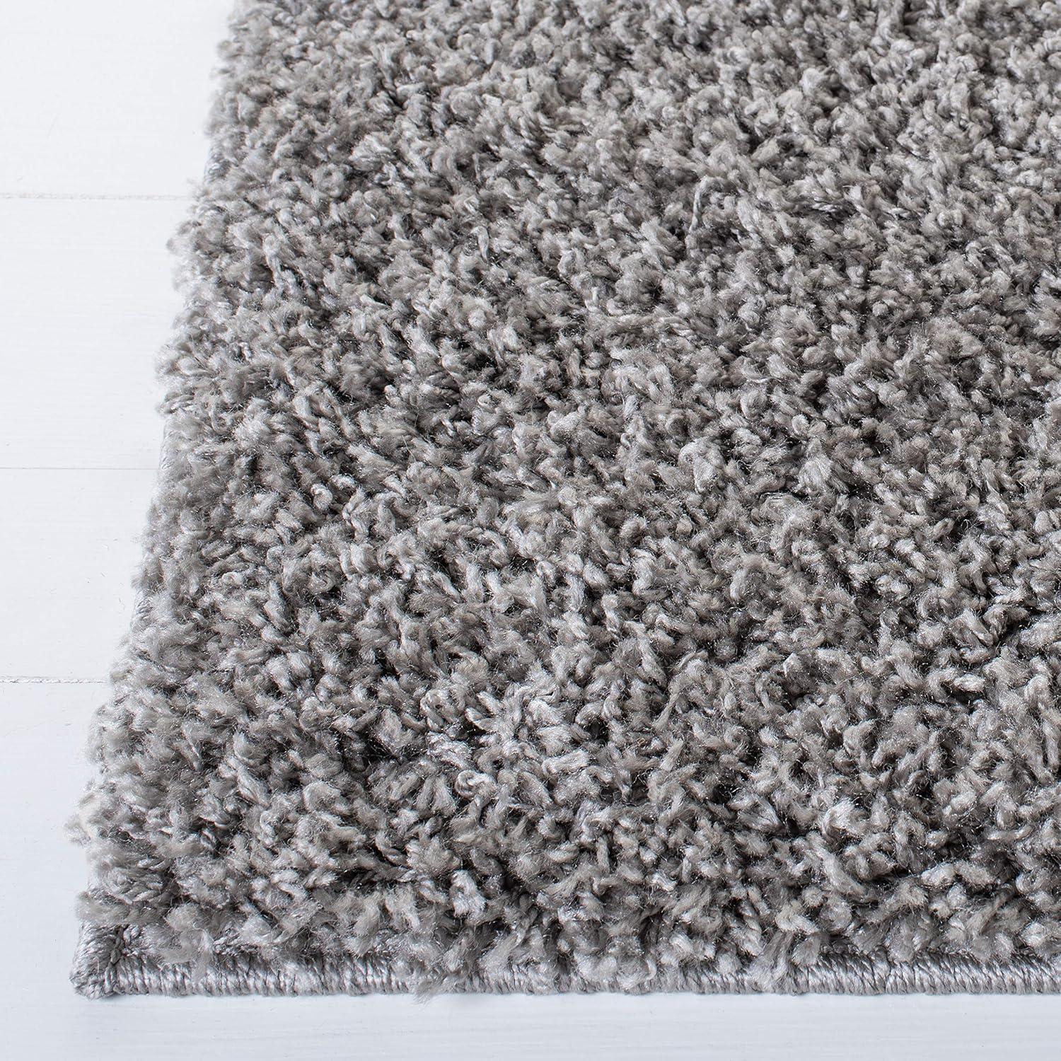 image:imageSAFAVIEH Venus Shag Collection Area Rug 53 x 76 Green NonShedding amp Easy Care 18inch Thick Ideal for High Traffic Areas in Living Room Bedroom VNS520YGrey