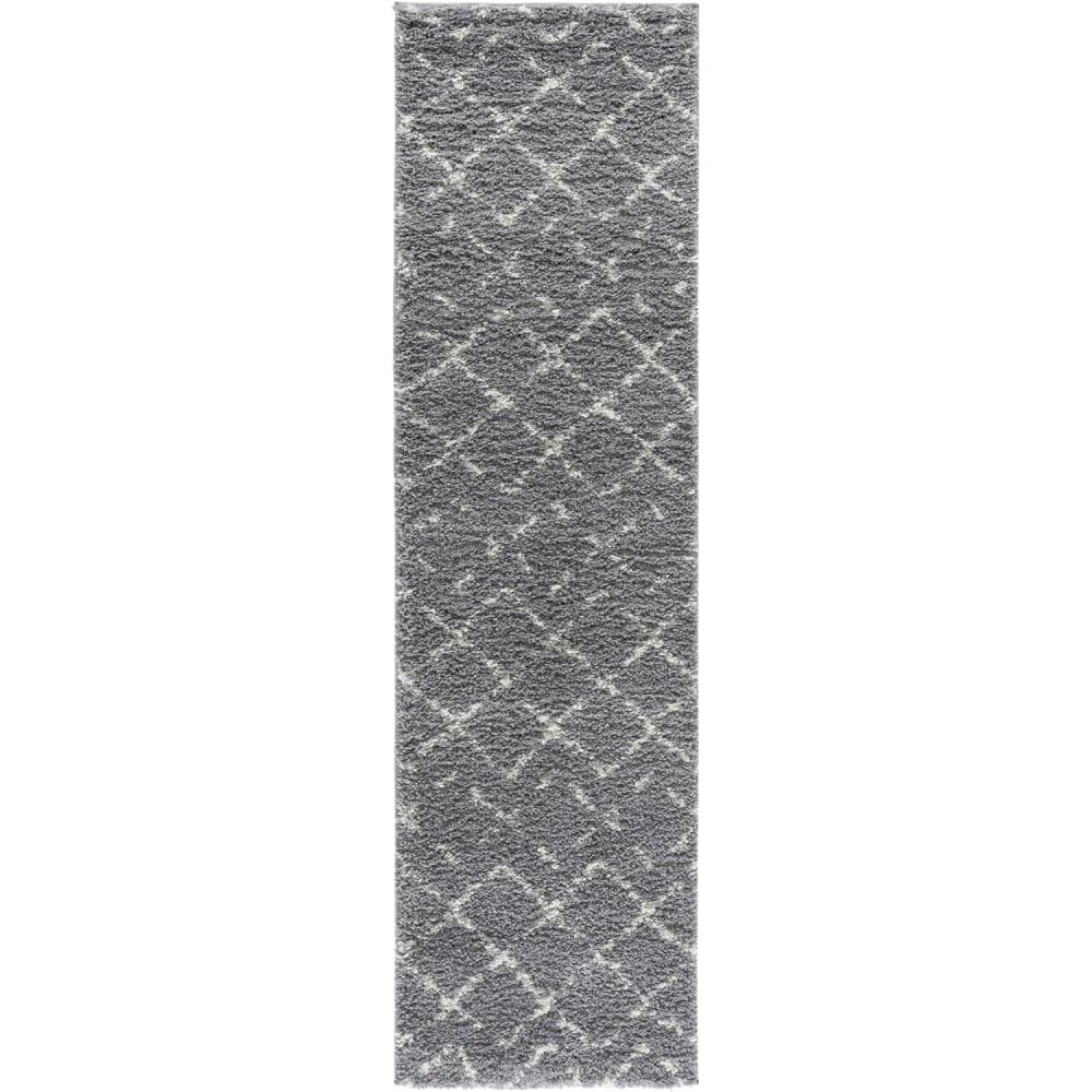 image:imageSAFAVIEH Area Rug 8x10  Arizona Shag Collection  Large  Dark Grey amp Ivory Moroccan Boho Design NonShedding amp Easy to Clean Plush Pile Ideal for Living Room Bedroom Dining Space ASG743GDark GreyIvory